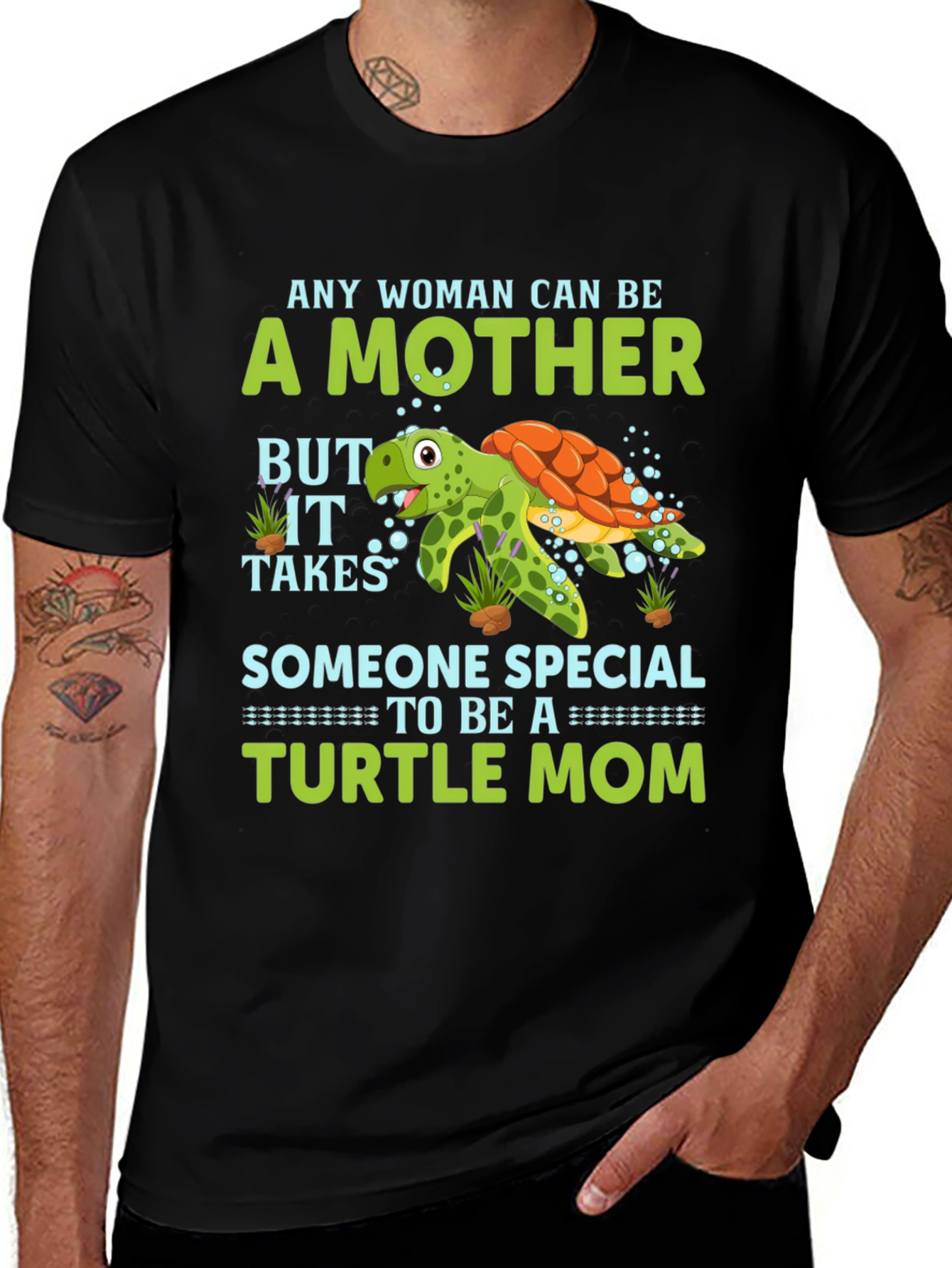 Turtle Mom T-Shirt - Special Mother's Day Gift