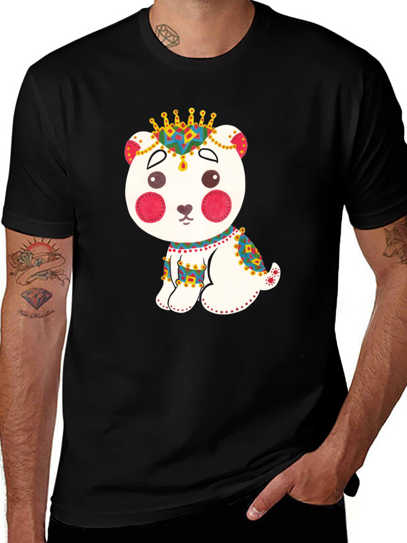 Variant 18 of Cute Cartoon Bear T-Shirt