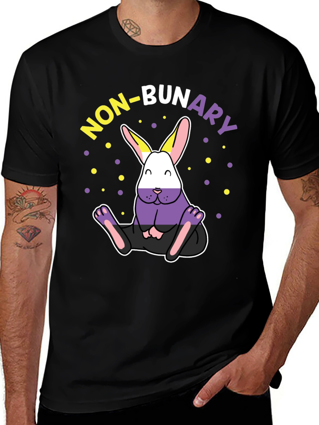 Variant 15 of Non-Bunary Pride T-Shirt