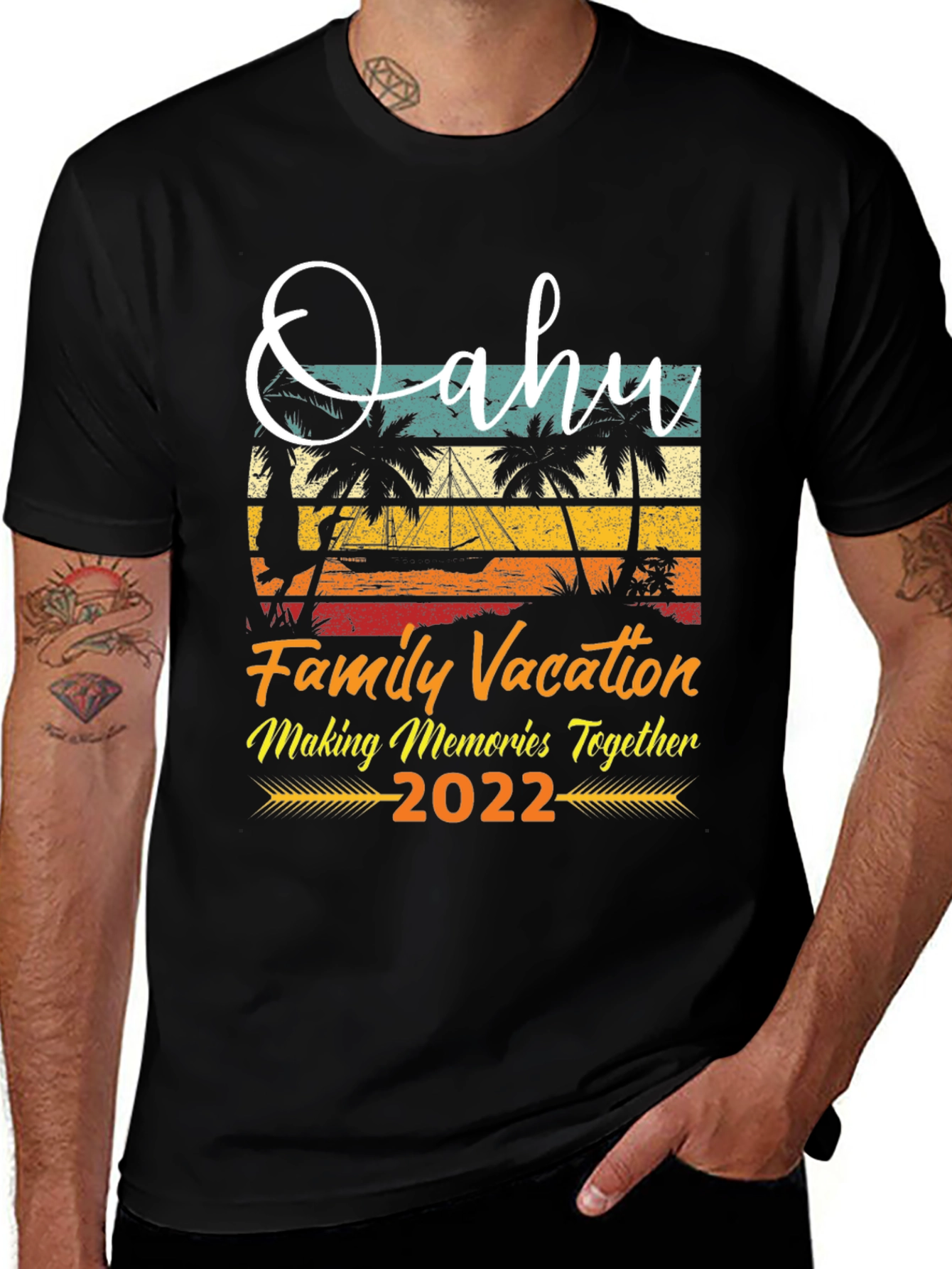 Oahu Family Vacation 2022 T-Shirt