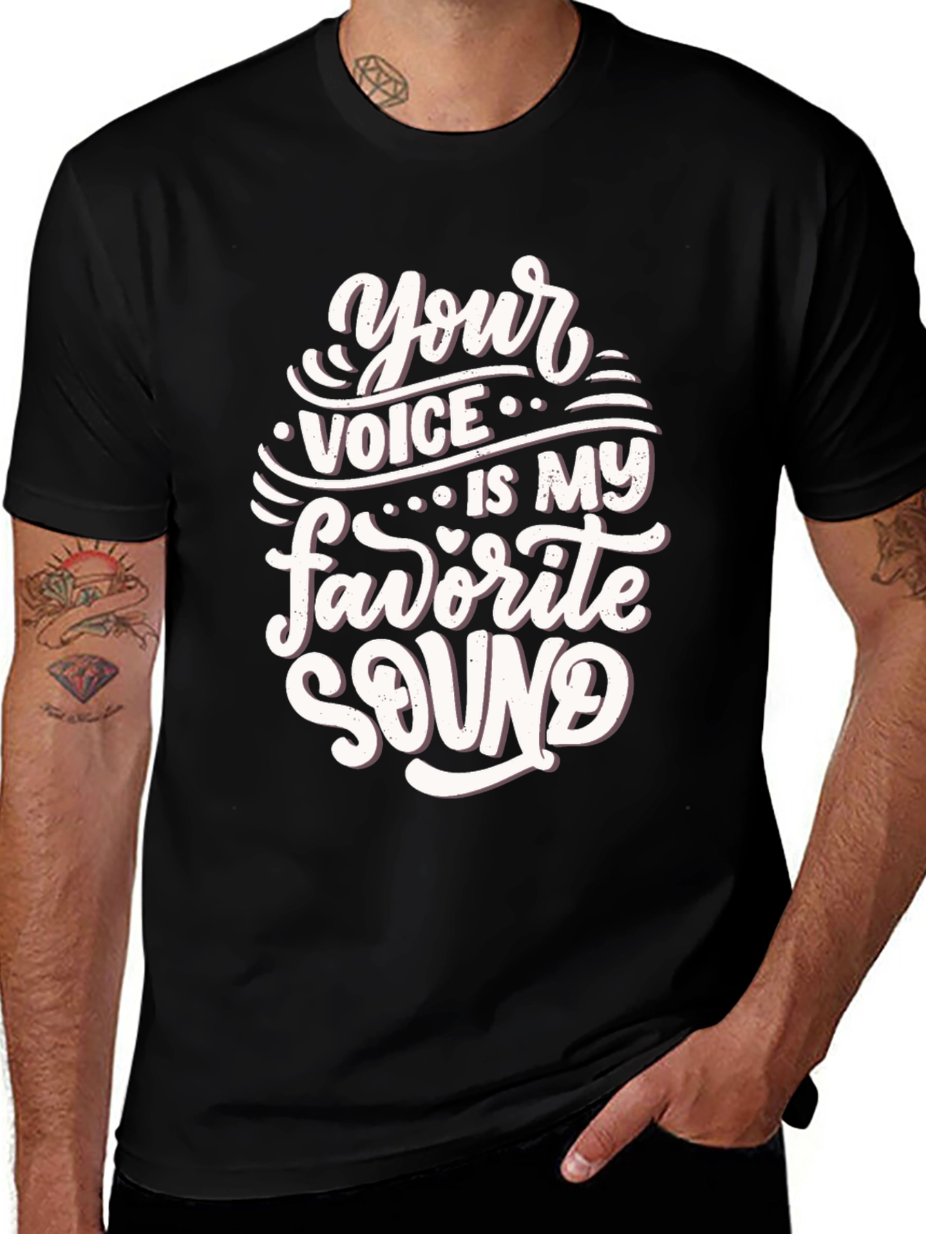 Variant 4 of Your Voice is My Favorite Sound T-Shirt