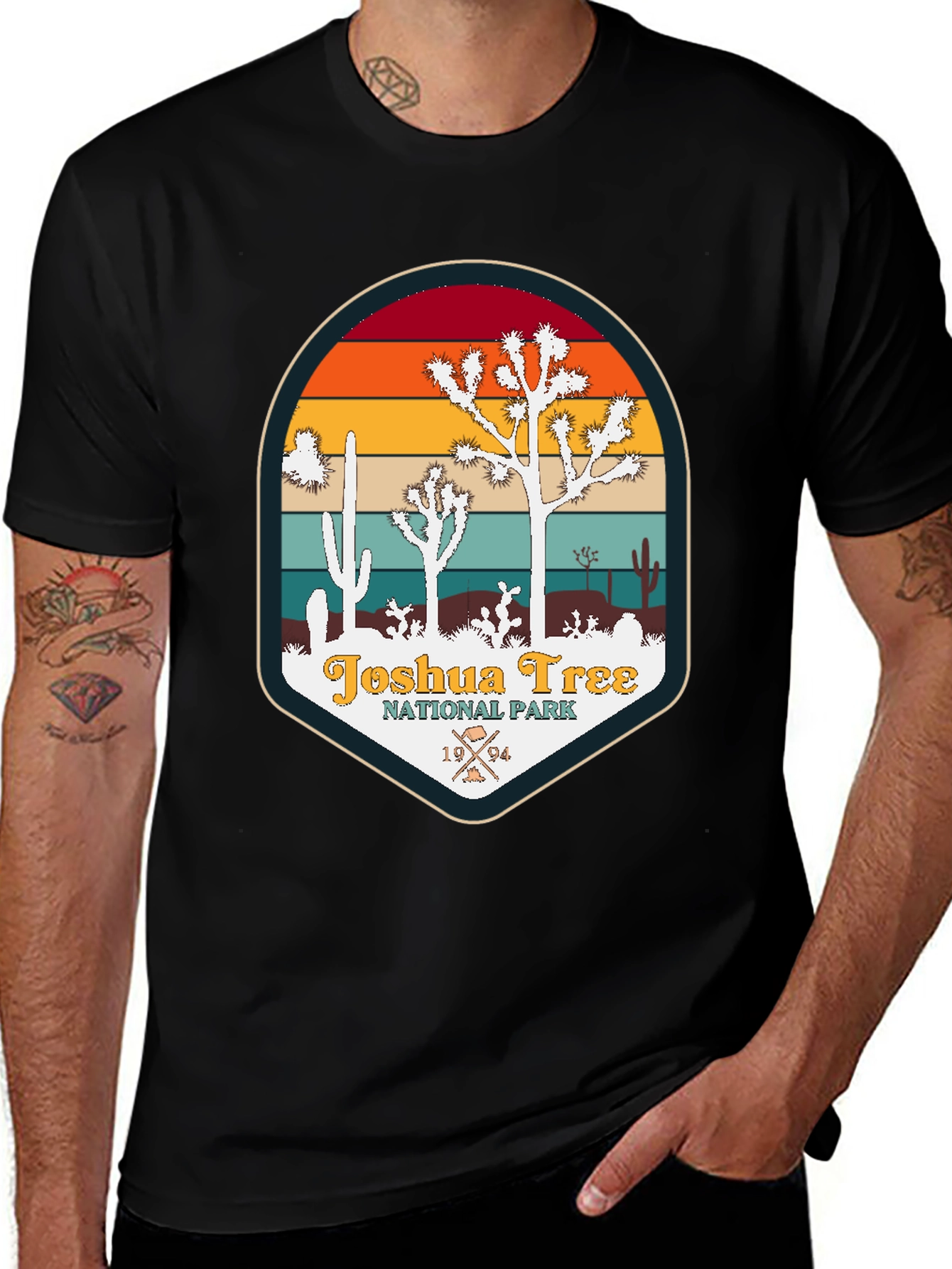 Joshua Tree National Park Retro T-Shirt