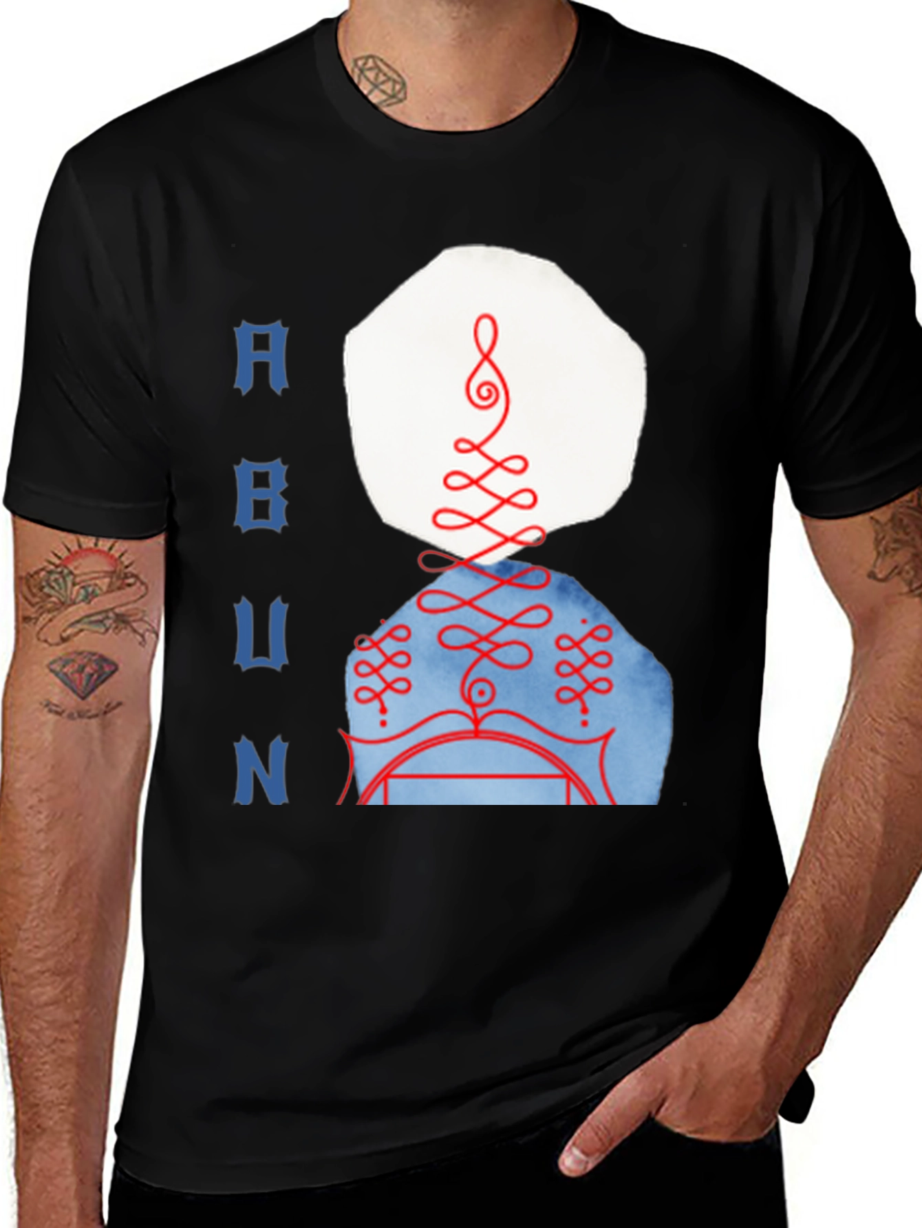 Variant 30 of Abstract Graphic Print T-Shirt