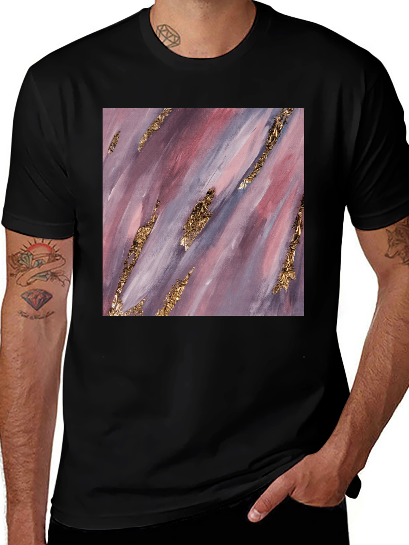 Variant 16 of Abstract Art T-Shirt - Stylish Graphic Tee