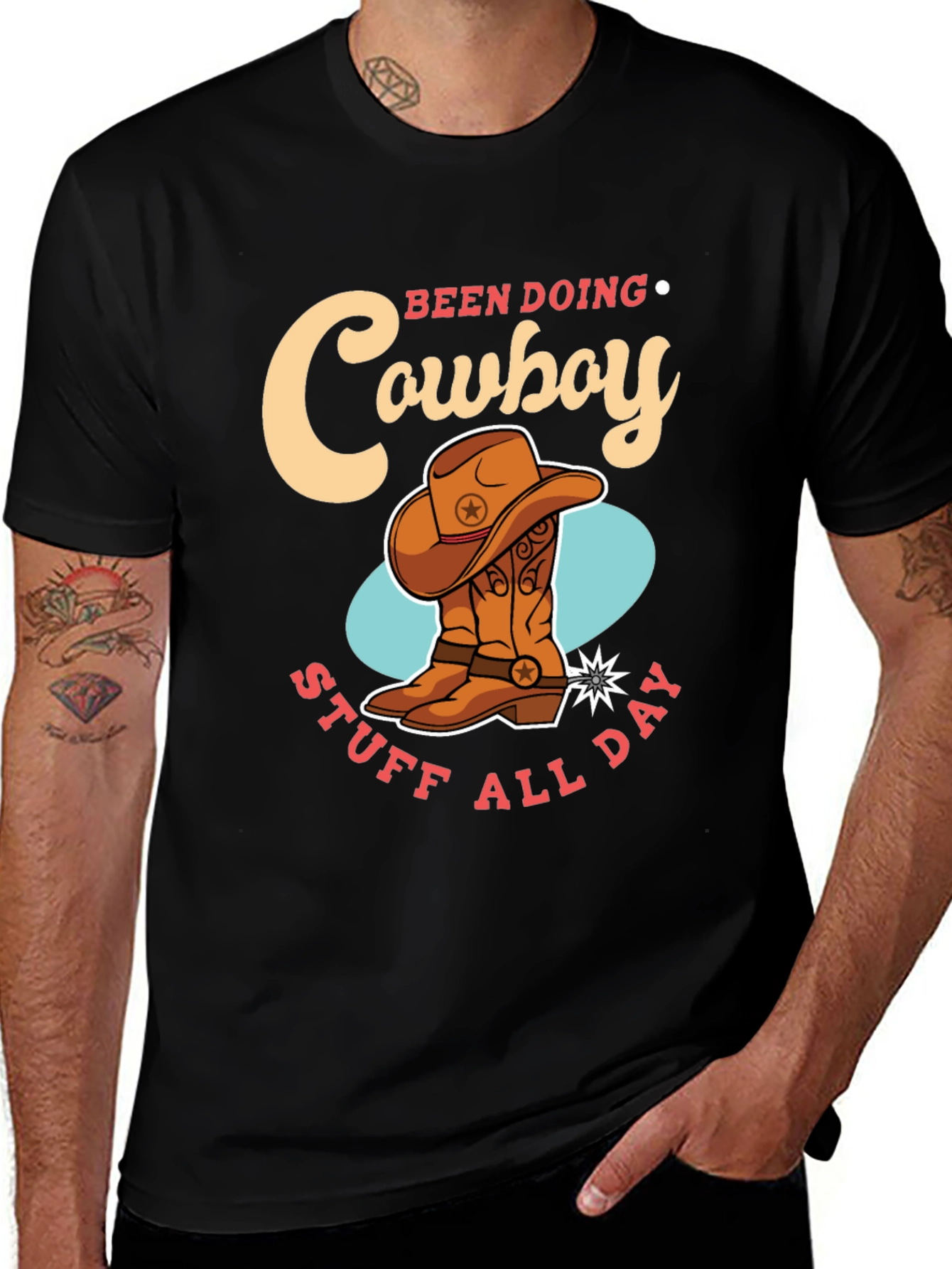 Variant 8 of Cowboy Stuff All Day T-Shirt