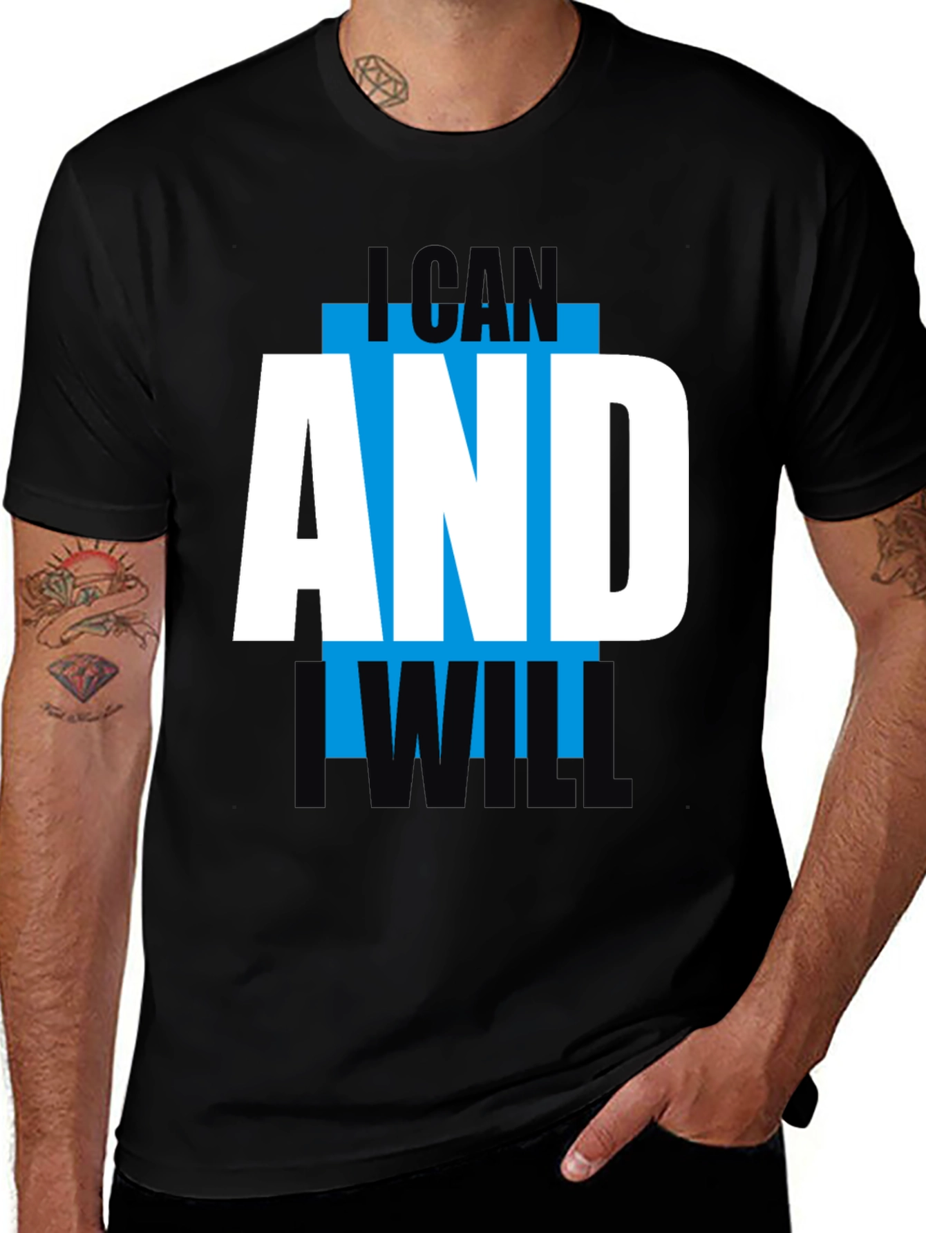 Variant 15 of I Can and I Will Graphic T-Shirt
