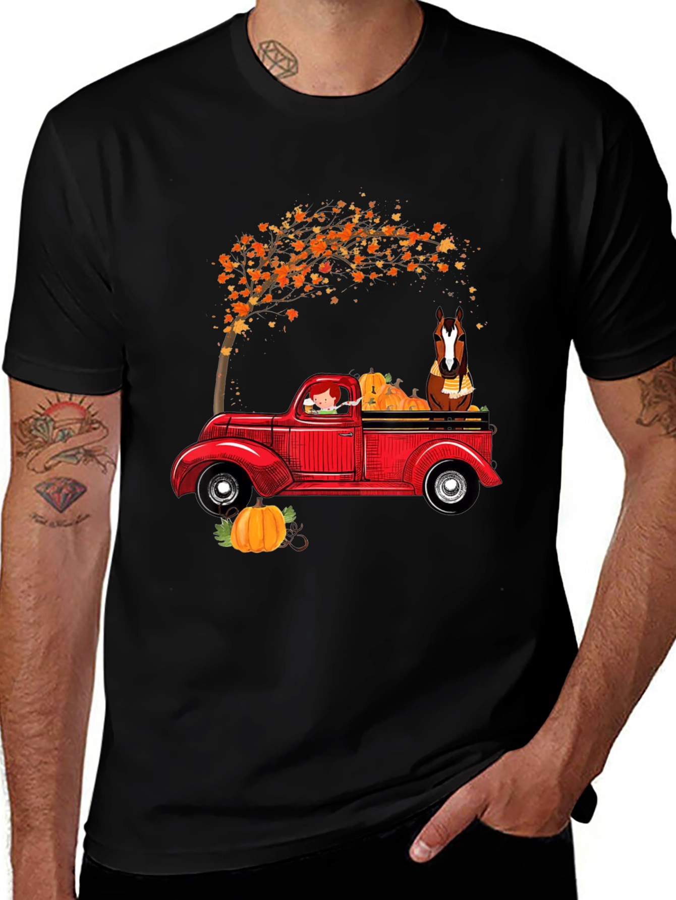 Variant 19 of Fall Truck Tee