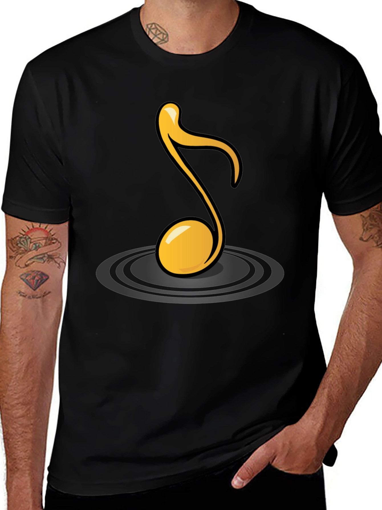 Variant 30 of Musical Note Graphic Tee