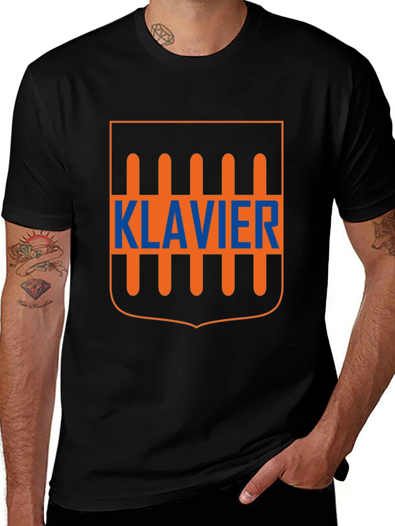 Klavier Graphic Tee - Black