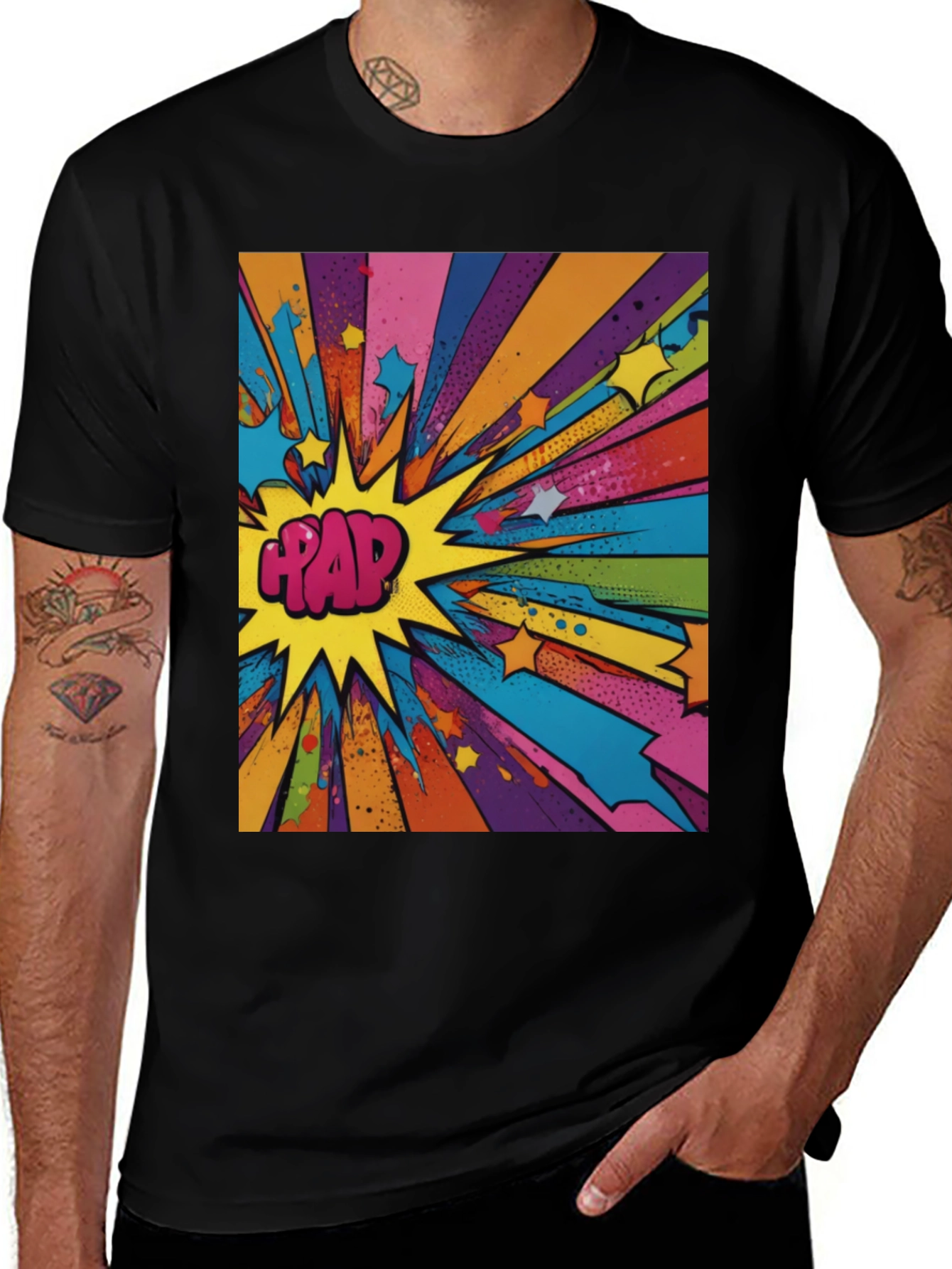 Variant 17 of Pop Art 'Zap!' Graphic Tee