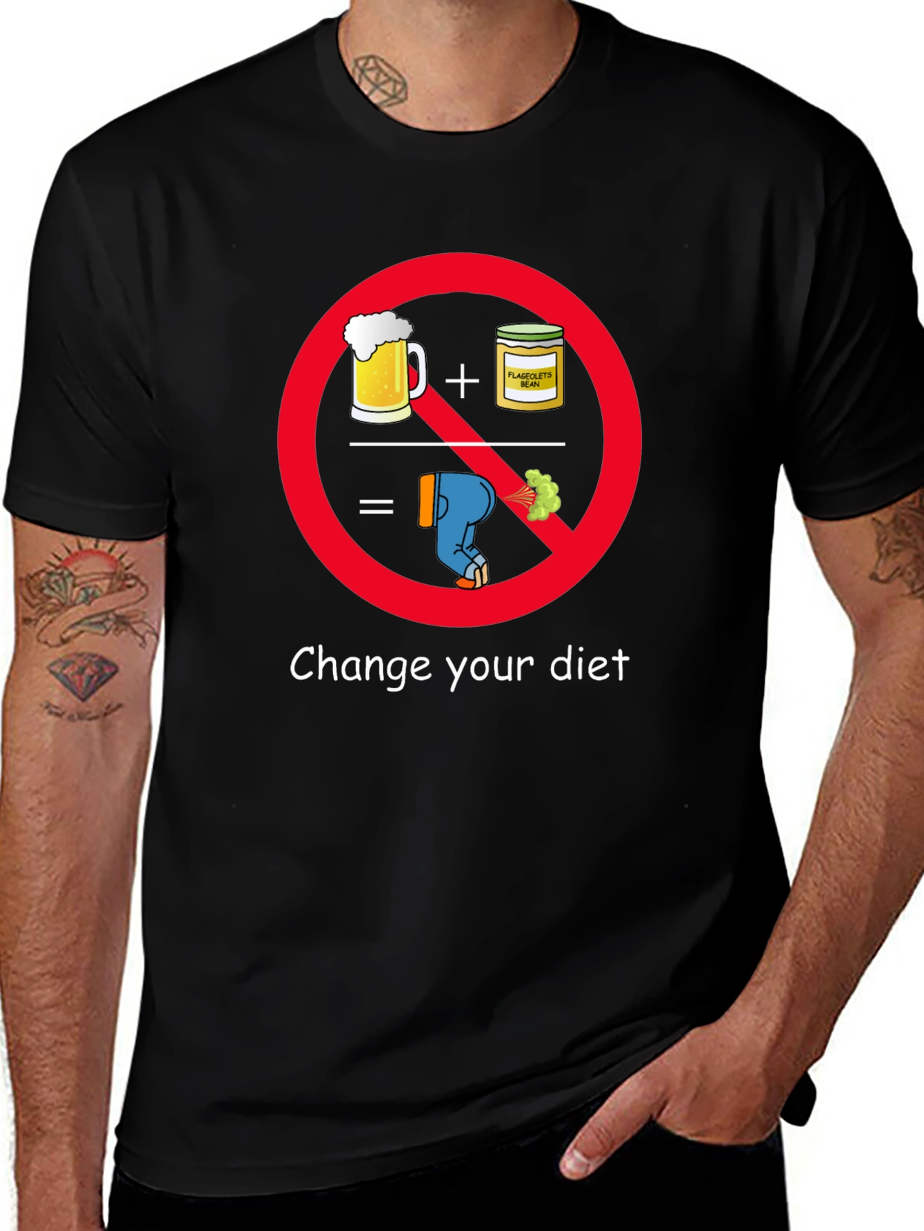 Variant 29 of Change Your Diet T-Shirt