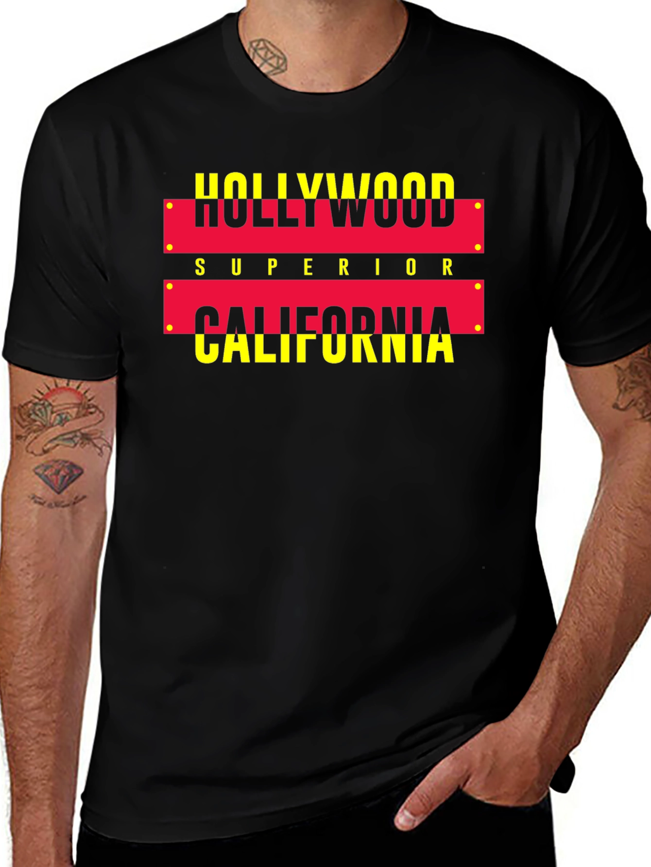 Variant 26 of Hollywood Superior California Graphic Tee