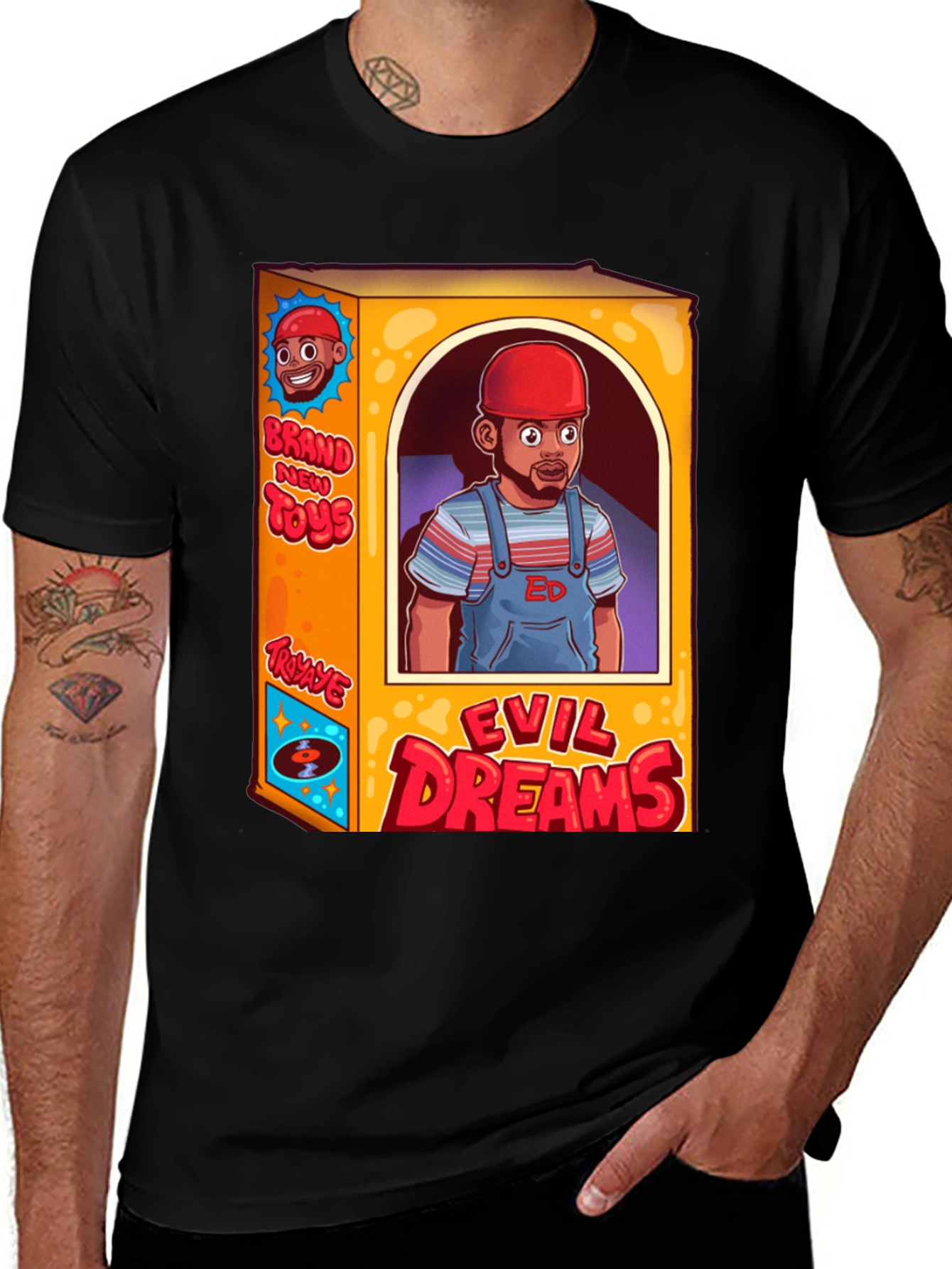 Variant 10 of Evil Dreams Ed Doll T-Shirt