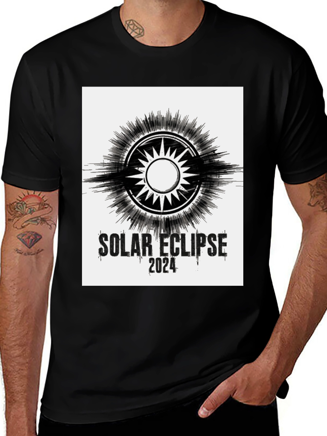 Solar Eclipse 2024 T-Shirt, Total Eclipse Tee