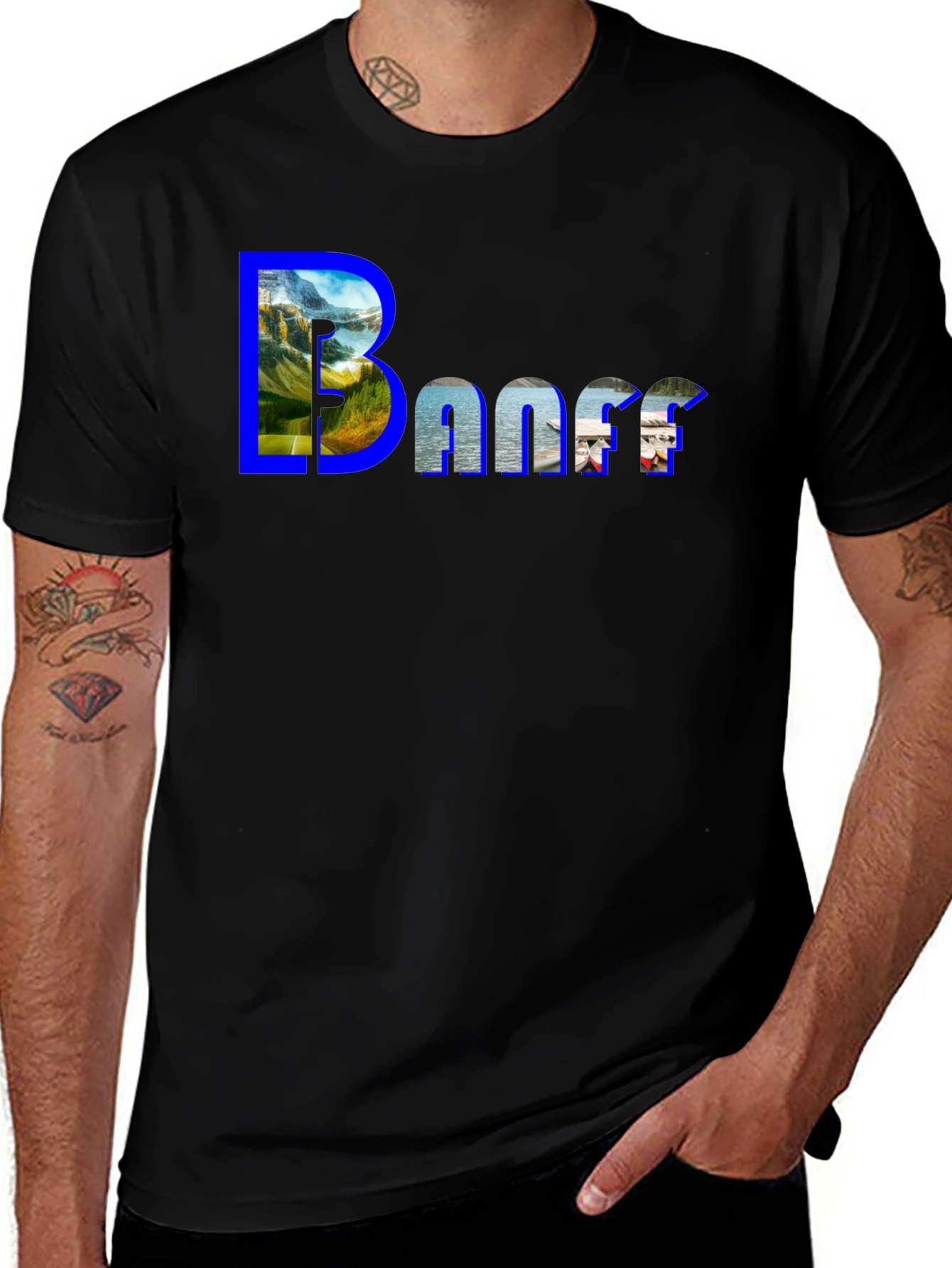 Banff Graphic Tee - Scenic Adventure T-Shirt