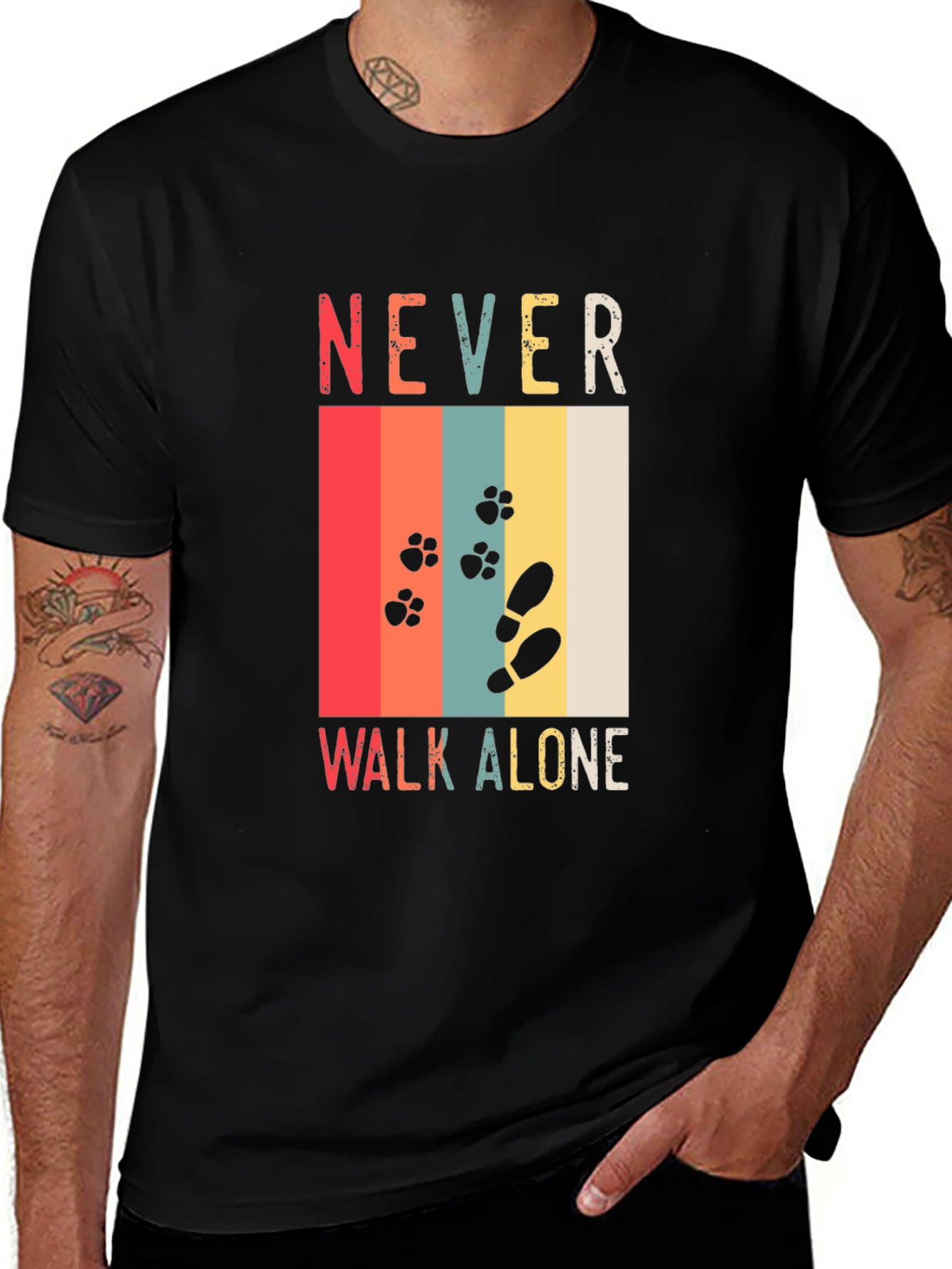 Variant 23 of Never Walk Alone Graphic Tee