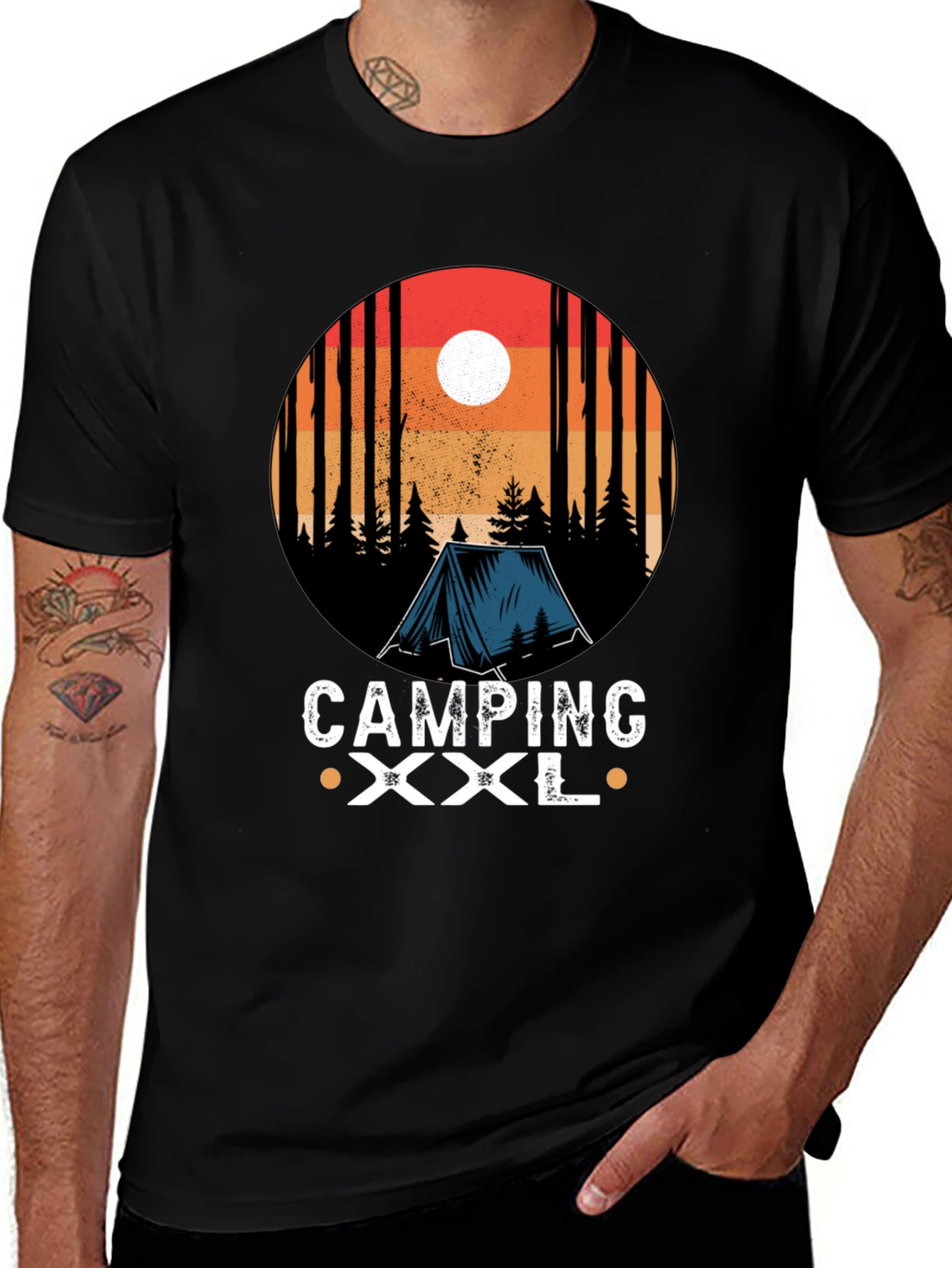 Variant 17 of Camping XXL Graphic T-Shirt