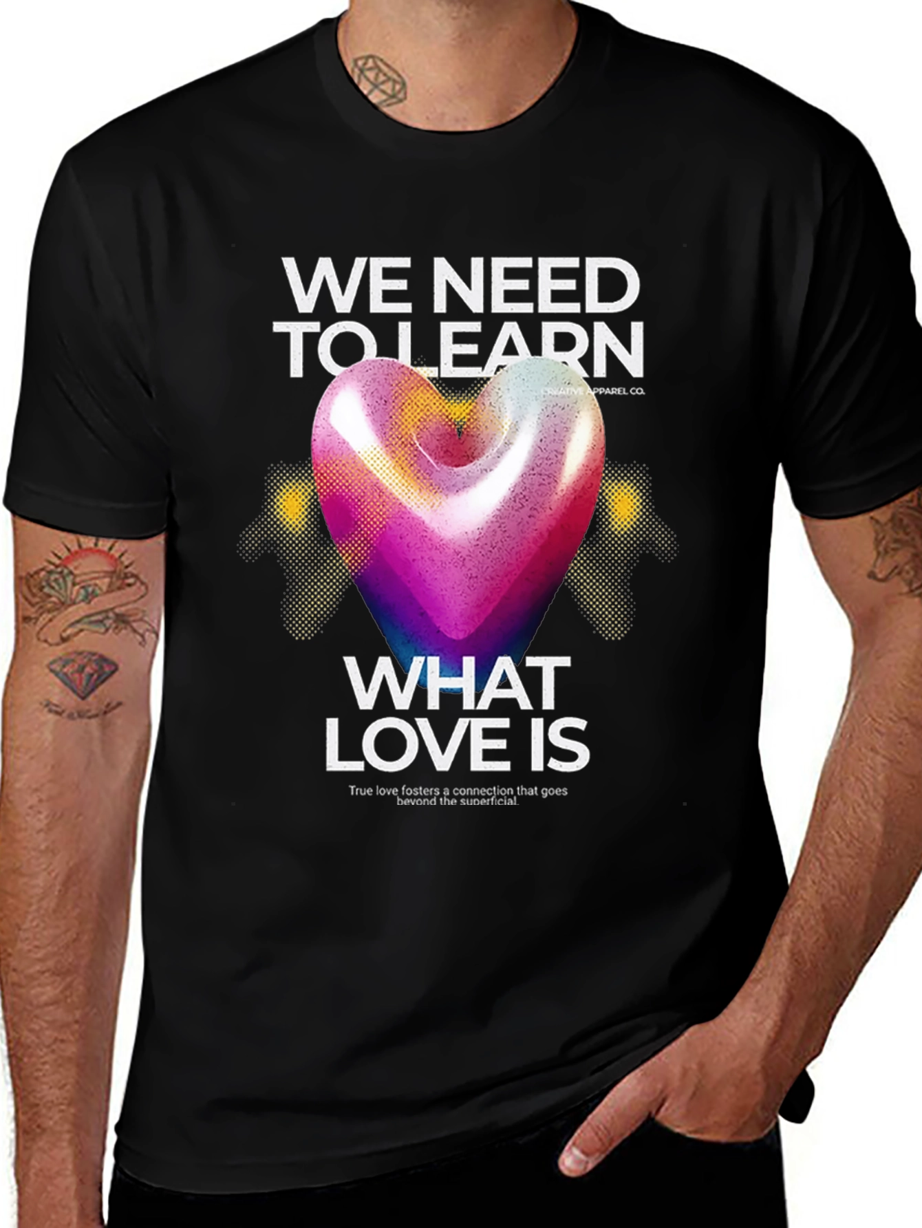 Variant 30 of We Need to Learn What Love Is T-Shirt
