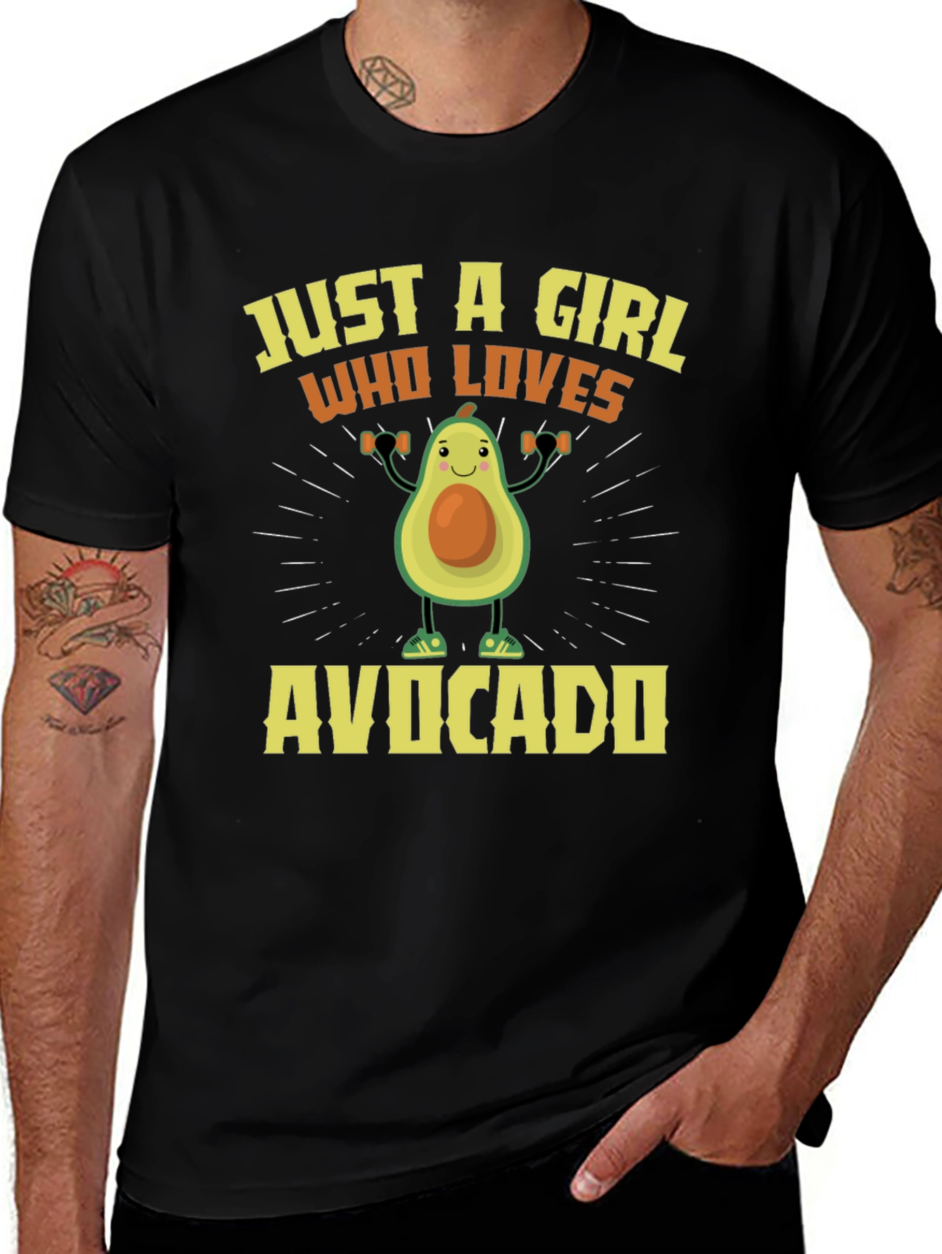 Variant 15 of Avocado Lover Graphic T-Shirt - Unisex