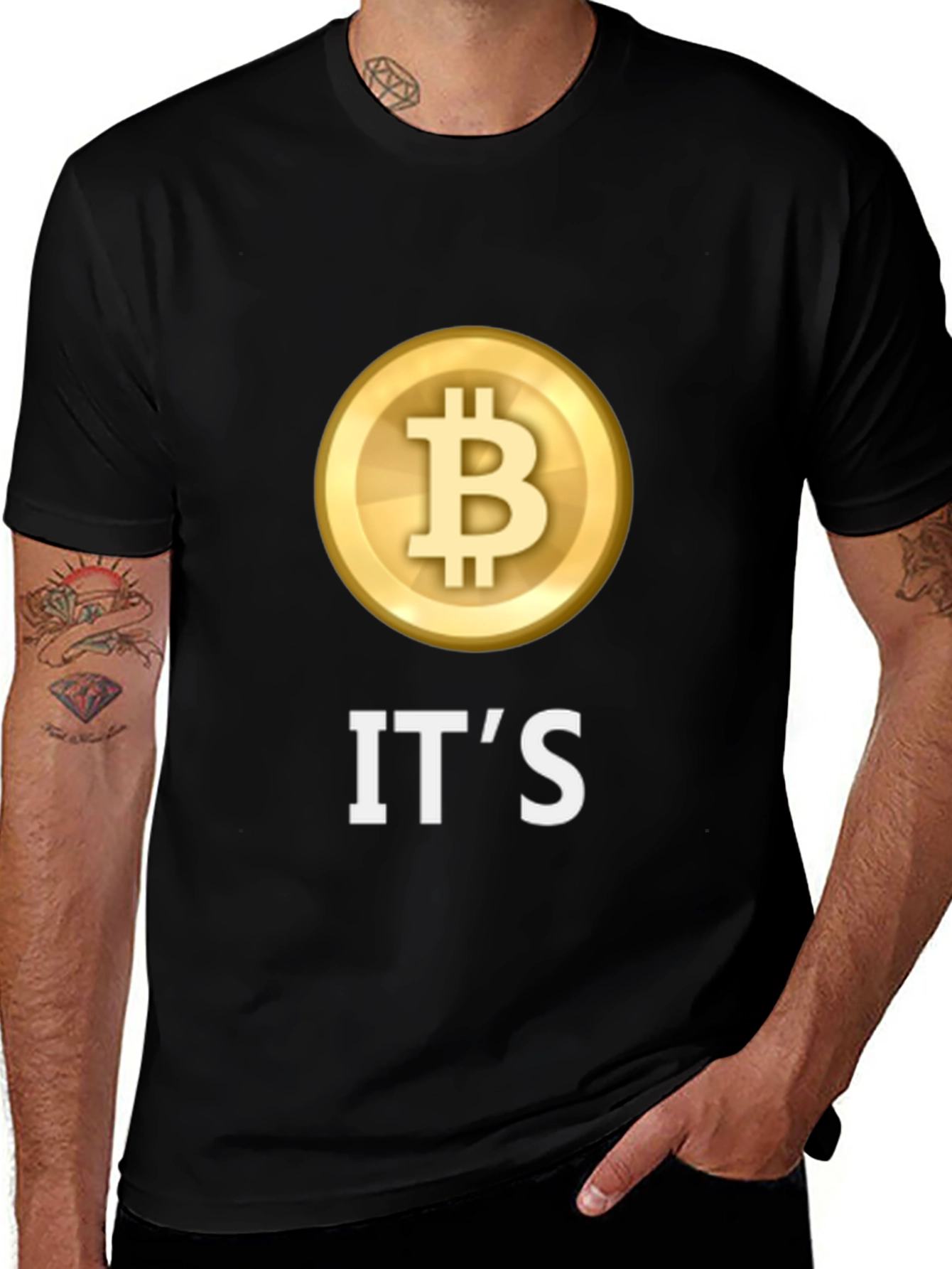 Bitcoin It's T-Shirt - Crypto Enthusiast Tee