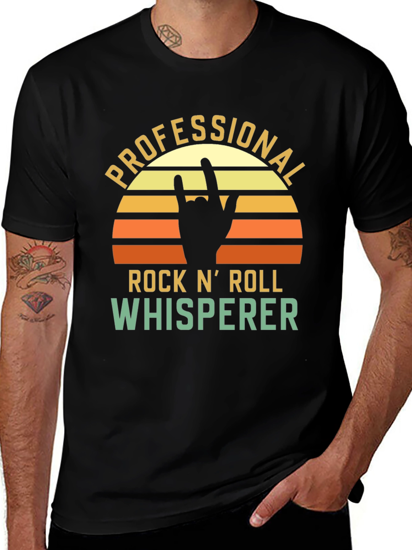Variant 15 of Rock N' Roll Whisperer Graphic T-Shirt