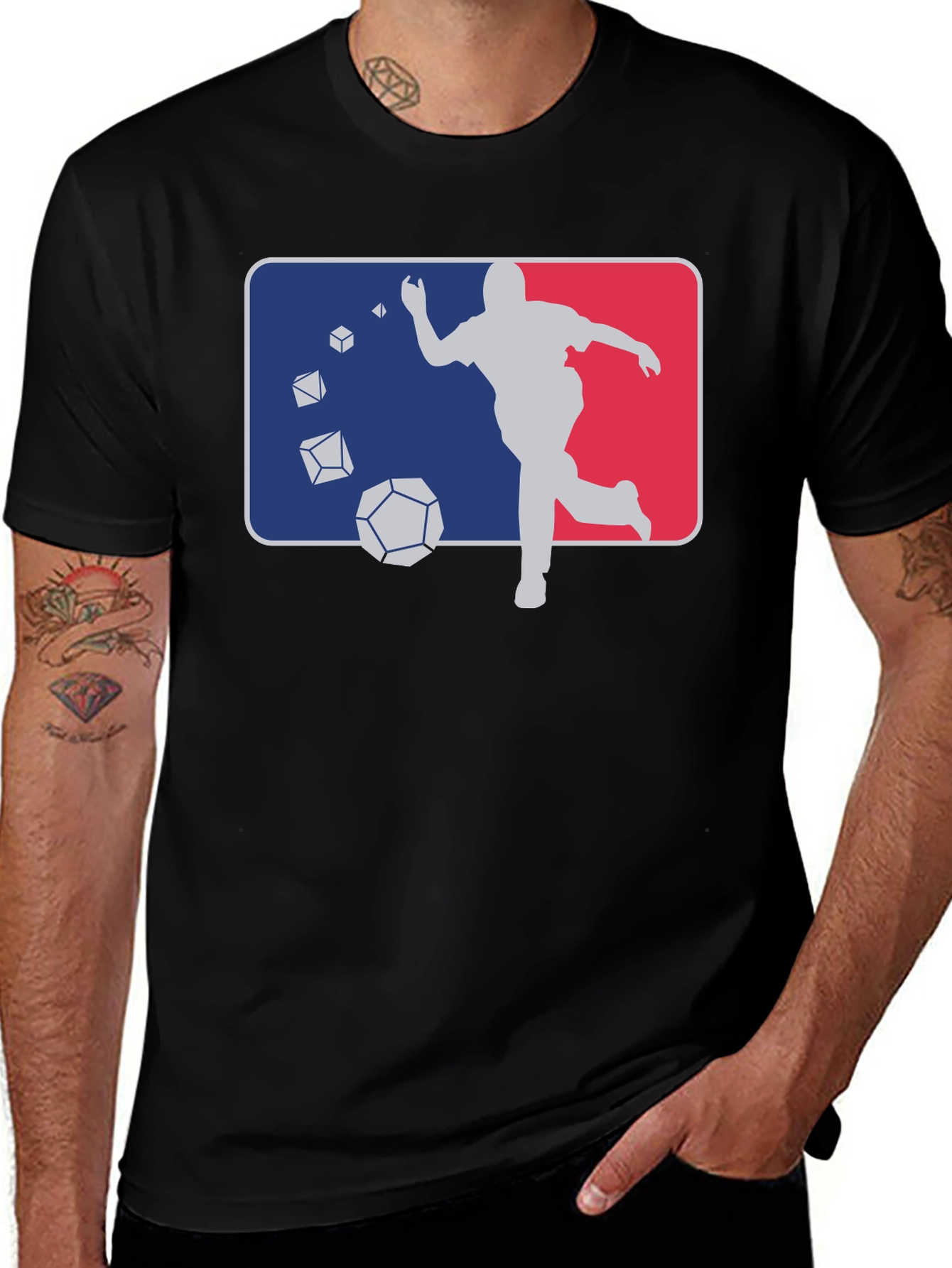 Variant 13 of Dice Thrower T-Shirt: Gamer Gift