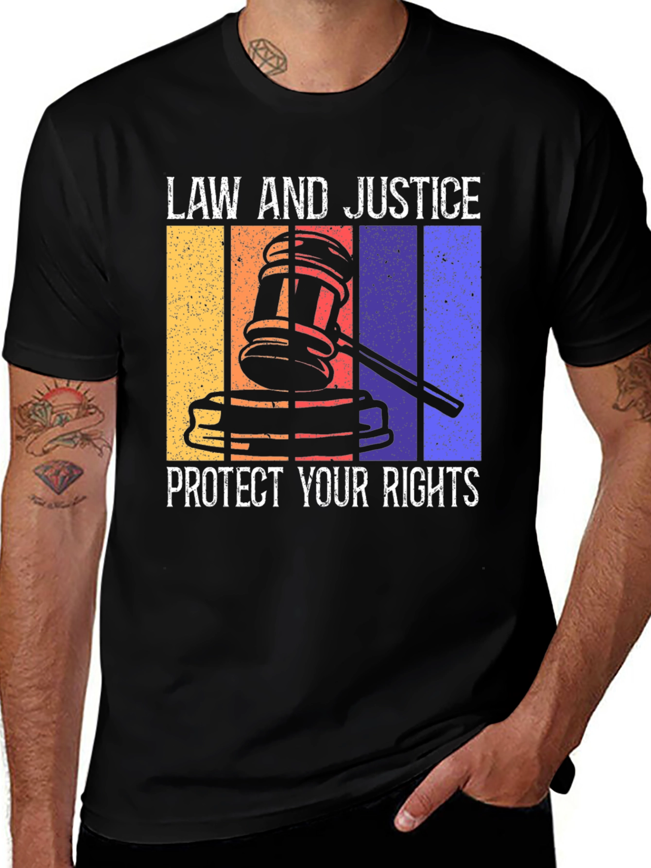 Law and Justice Tee - Protect Your Rights!