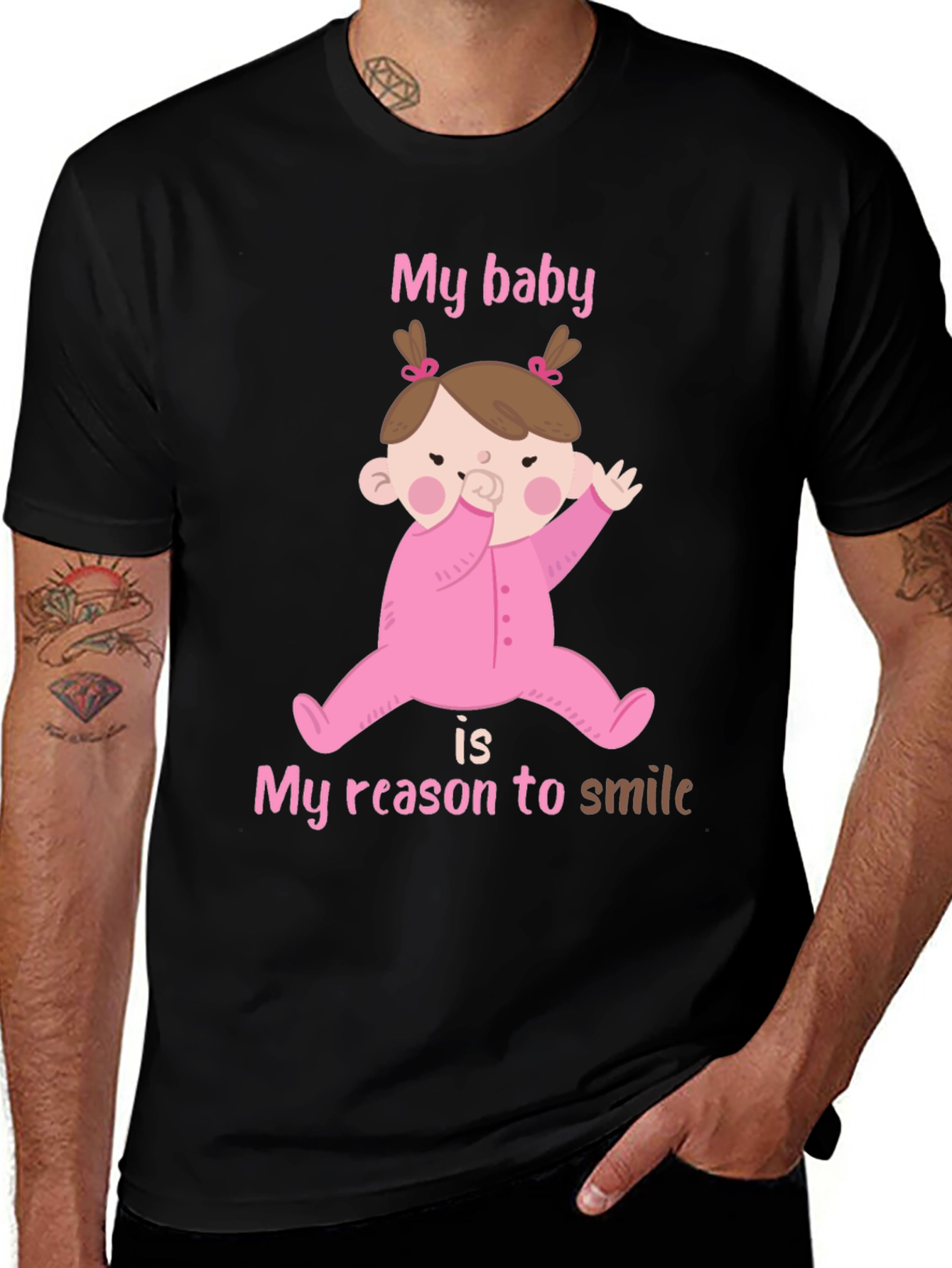Variant 5 of My Baby, My Reason To Smile T-Shirt