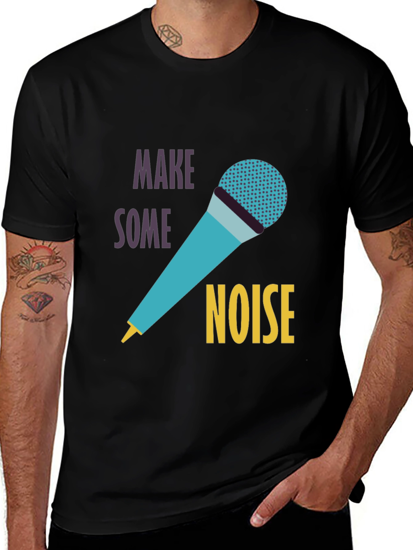 Variant 13 of Make Some Noise Graphic Tee