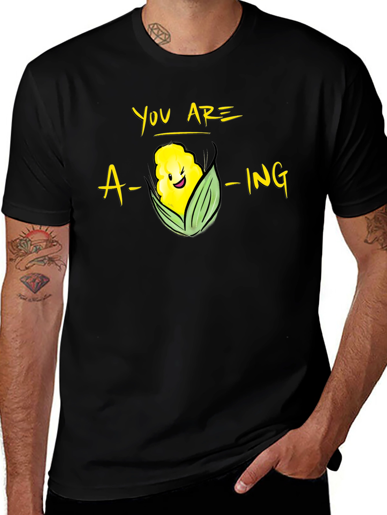 Variant 5 of You Are A-Maize-Ing T-Shirt - Funny Corn Pun Tee