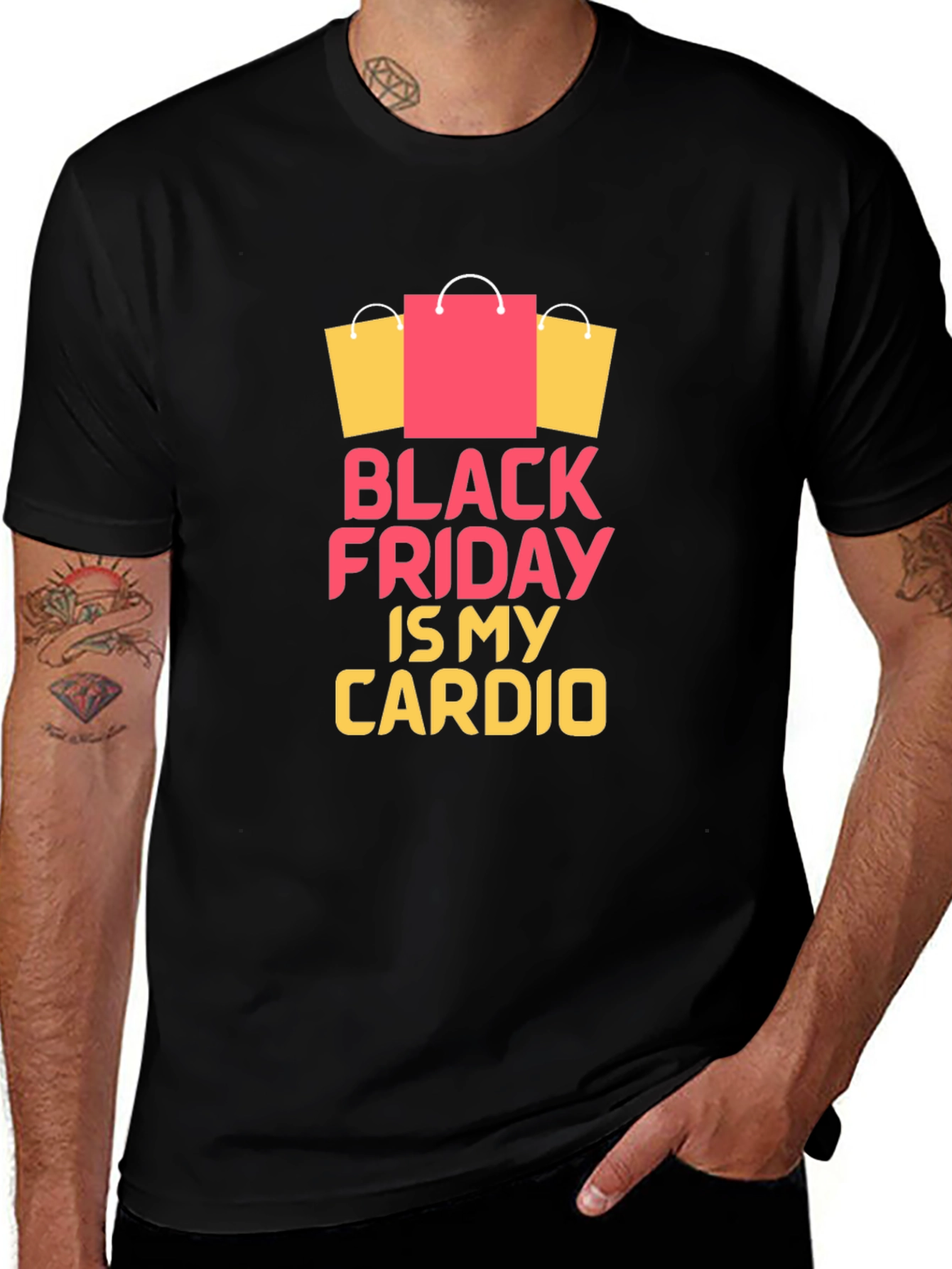 Black Friday Is My Cardio Graphic T-Shirt