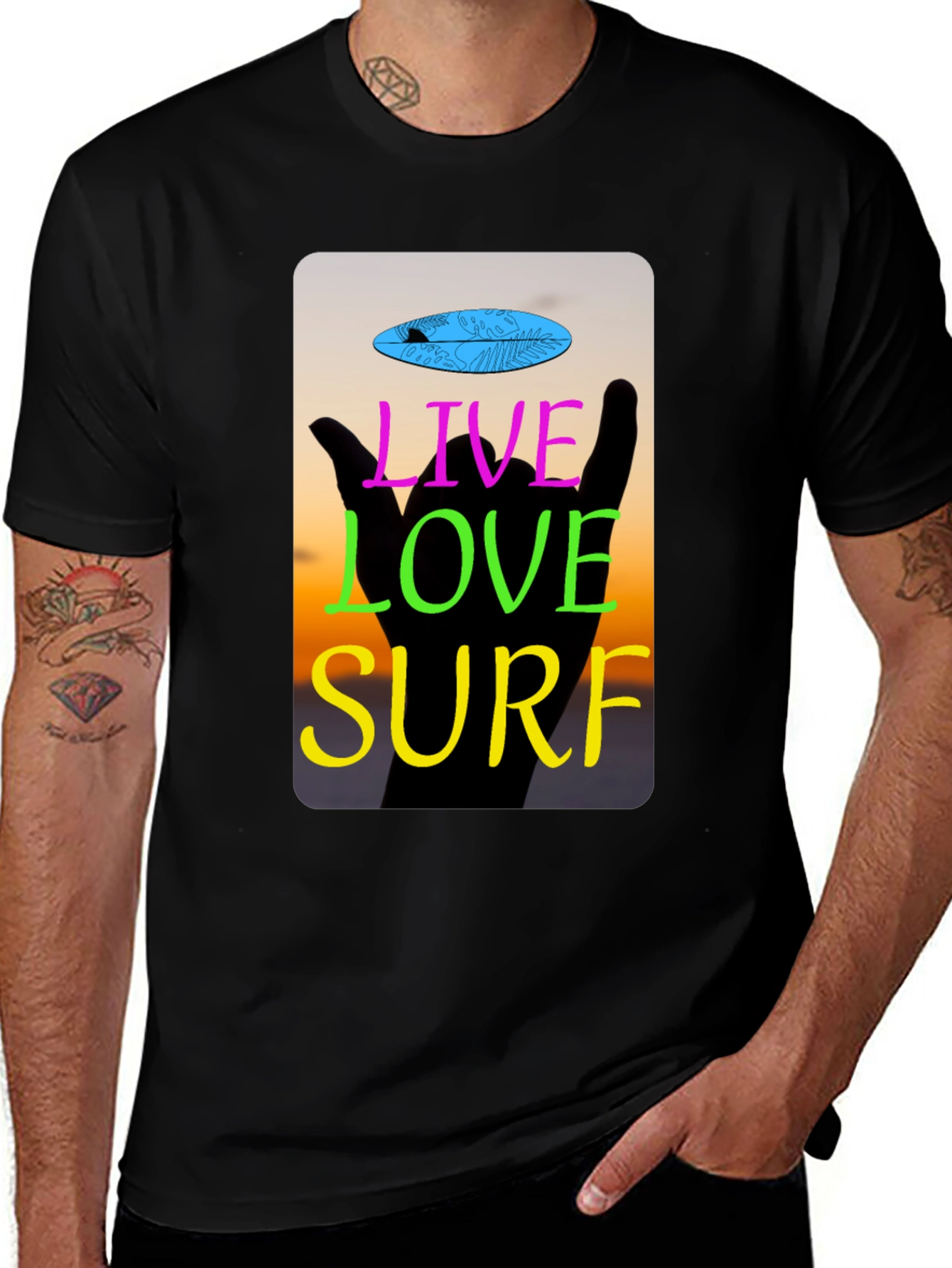 Live Love Surf Graphic Tee