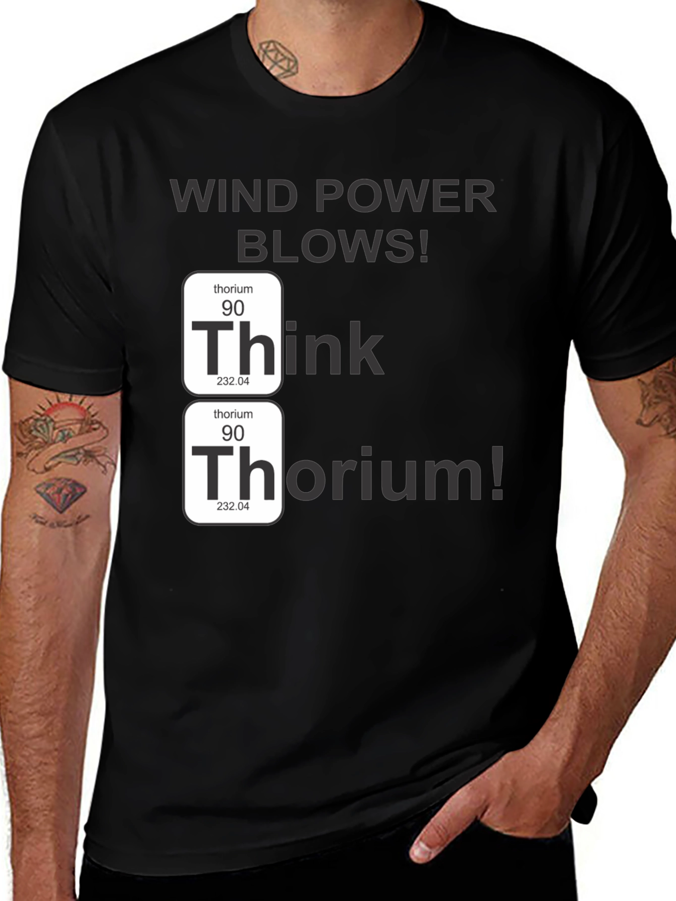 Variant 7 of Think Thorium T-Shirt