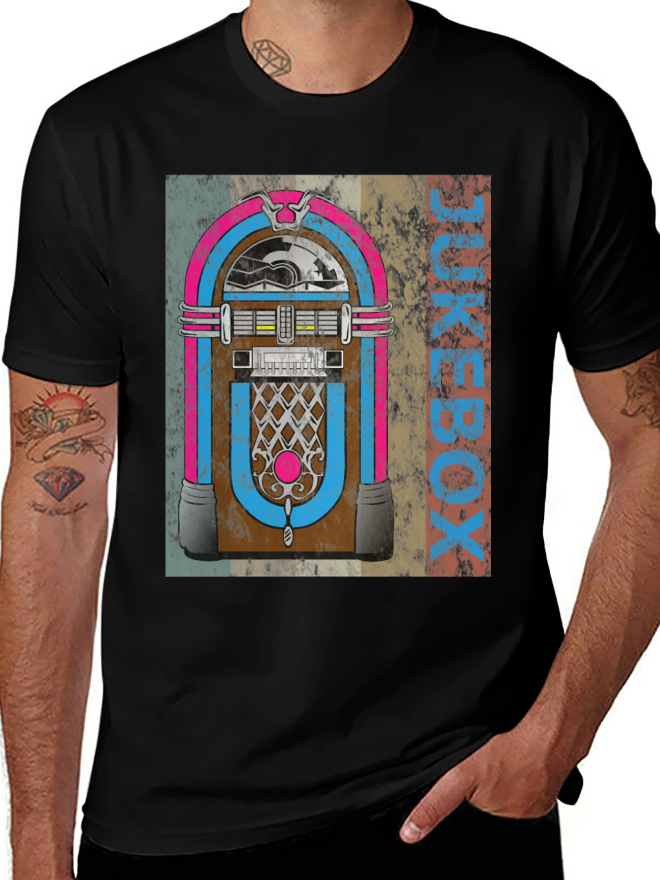 Variant 22 of Retro Jukebox Graphic Tee