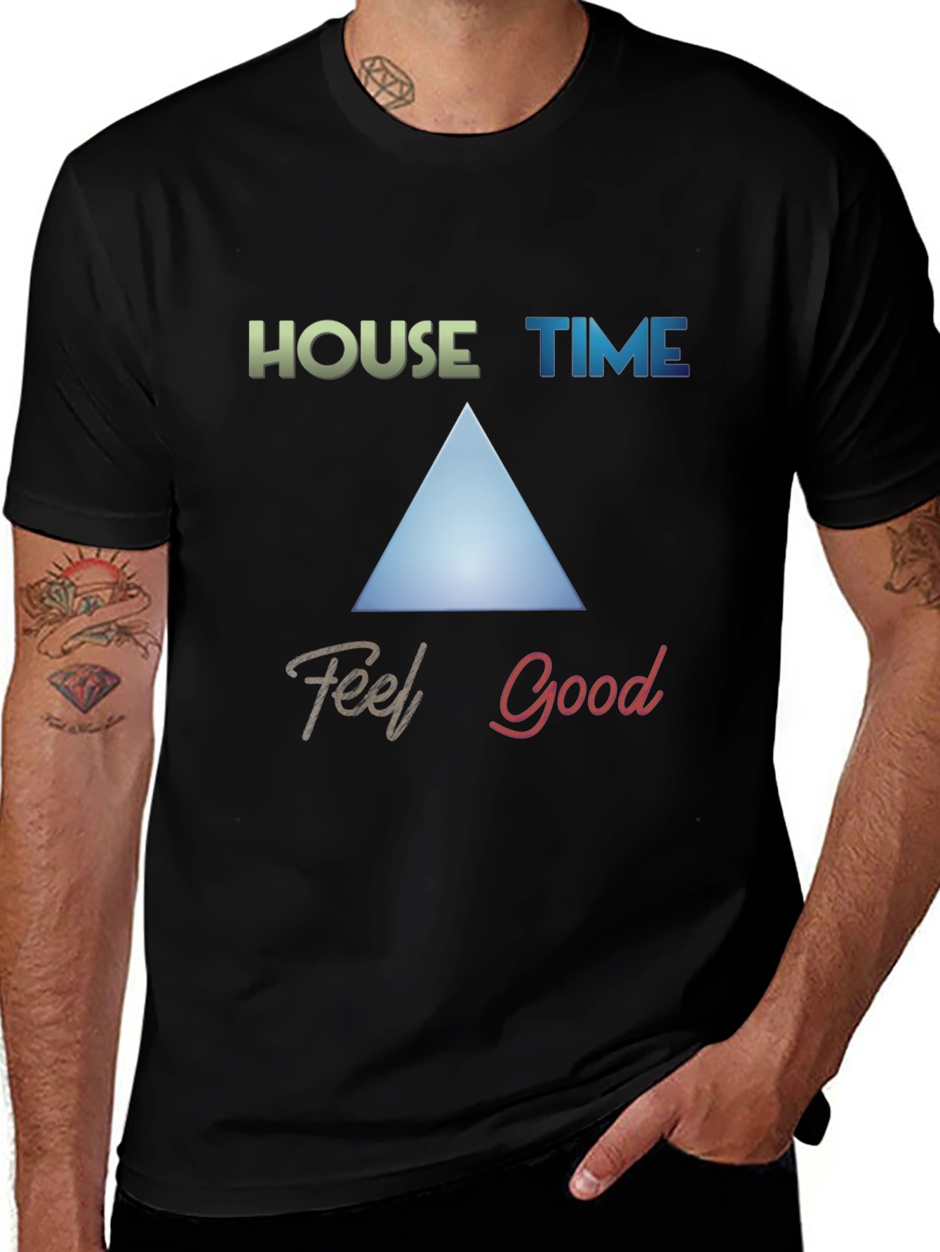 Variant 25 of House Time Feel Good Graphic Tee