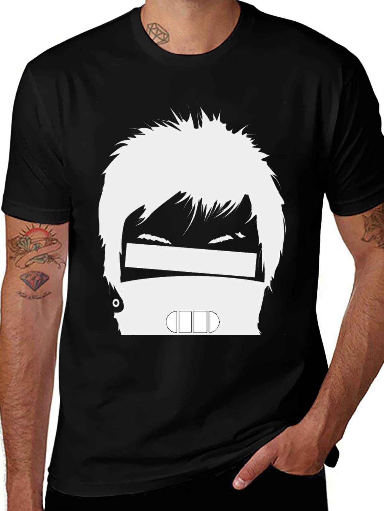 Variant 11 of Mystery Manga Style Graphic Tee