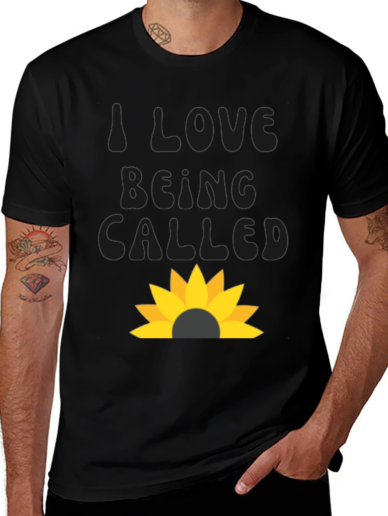 Variant 24 of I Love Being Called Sunflower T-Shirt
