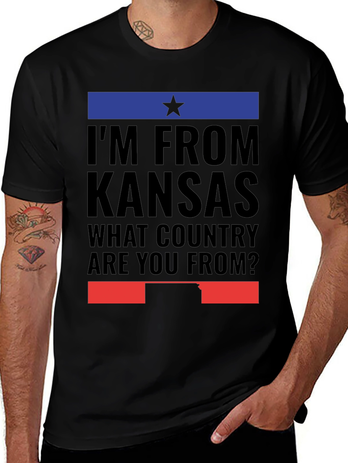 Kansas Pride T-Shirt - "I'm From Kansas"