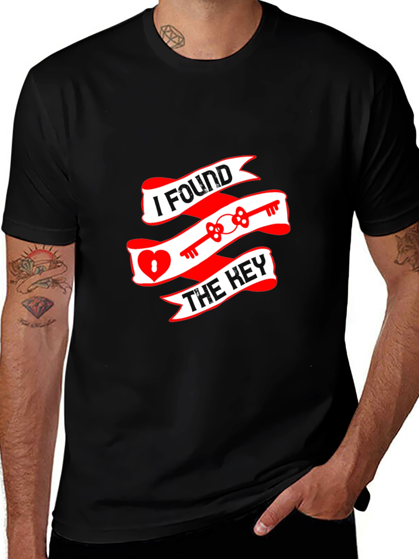 Variant 28 of I Found The Key Graphic T-Shirt