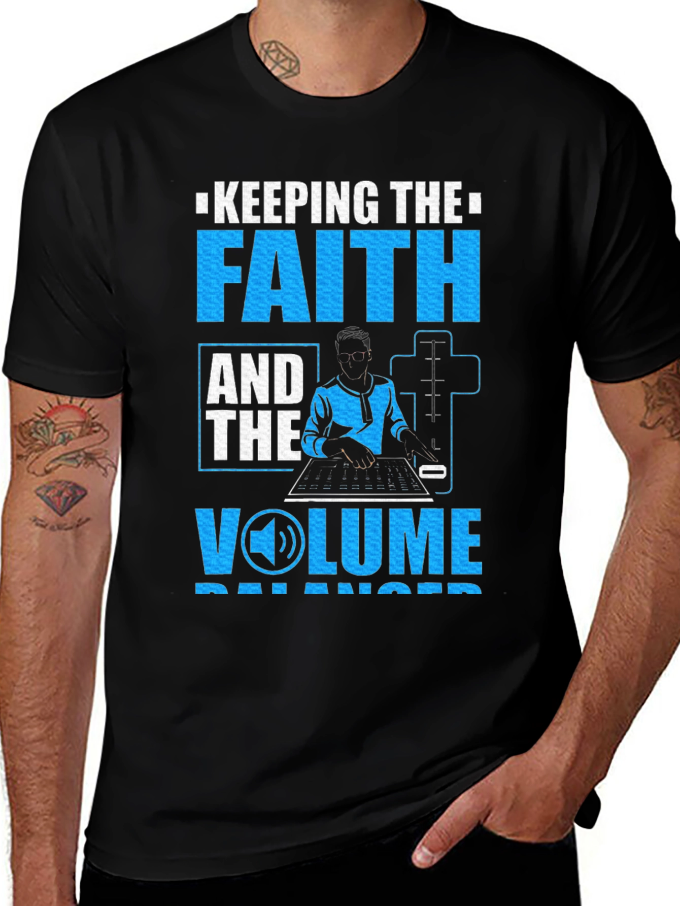 Keeping the Faith & Volume Balanced T-Shirt