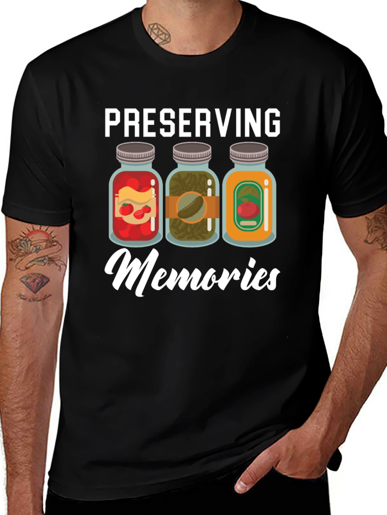 Variant 9 of Preserving Memories Graphic T-Shirt