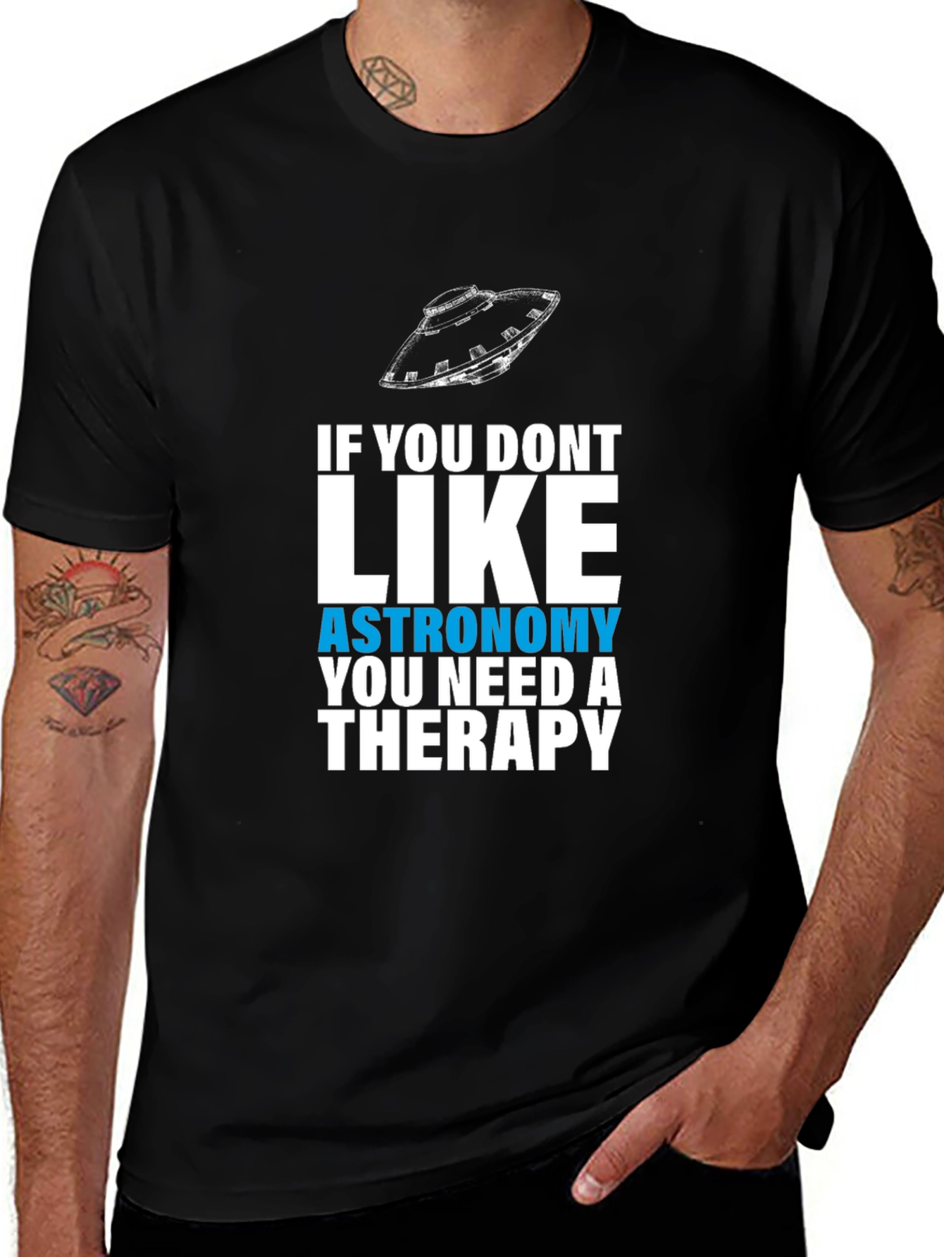 Variant 28 of Astronomy Therapy Graphic Tee