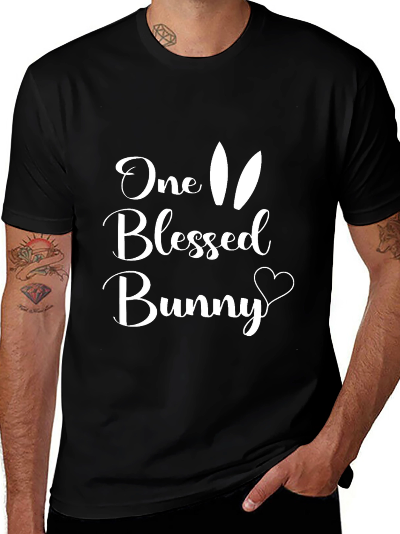 One Blessed Bunny Easter T-Shirt
