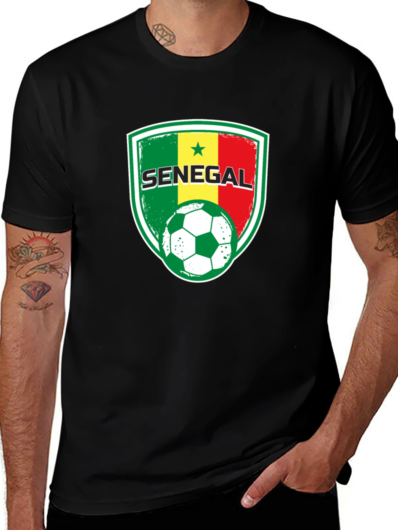 Senegal Football T-Shirt - Soccer Fan Apparel