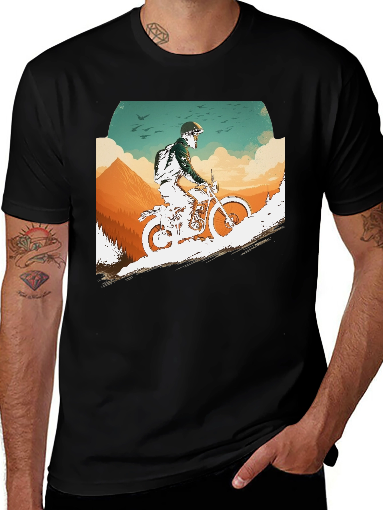 Variant 11 of Adventure Rider Graphic Tee