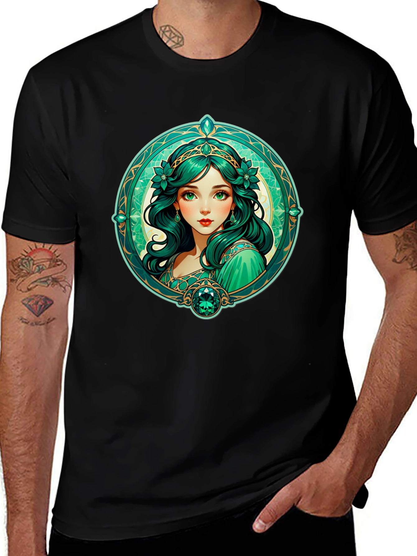Variant 11 of Emerald Enchantress T-Shirt
