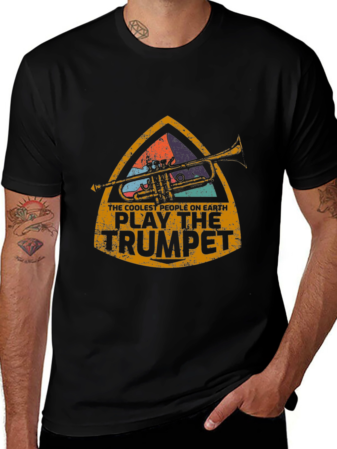 Variant 21 of Coolest People Trumpet T-Shirt