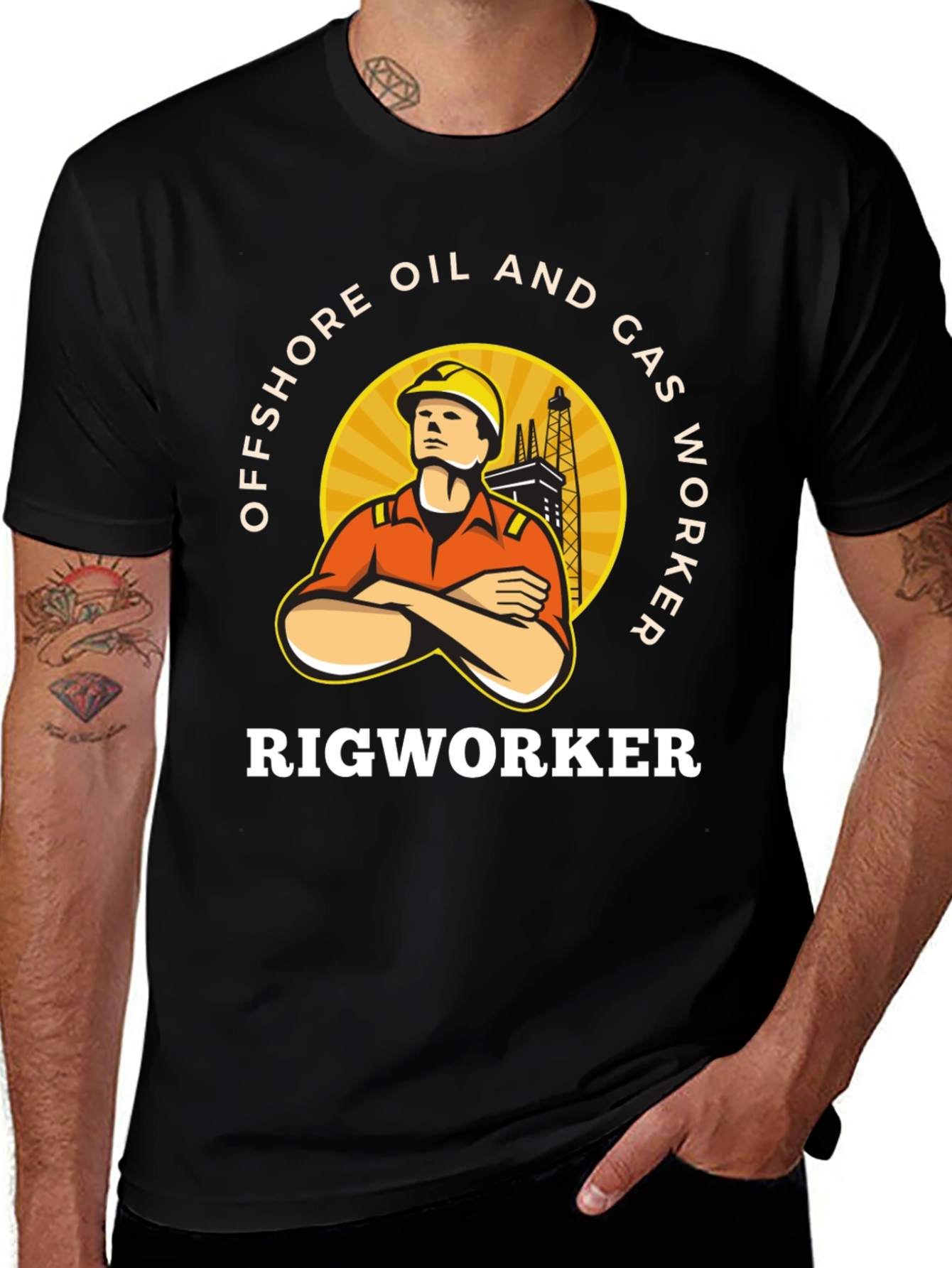 Offshore Oil & Gas Rigworker T-Shirt