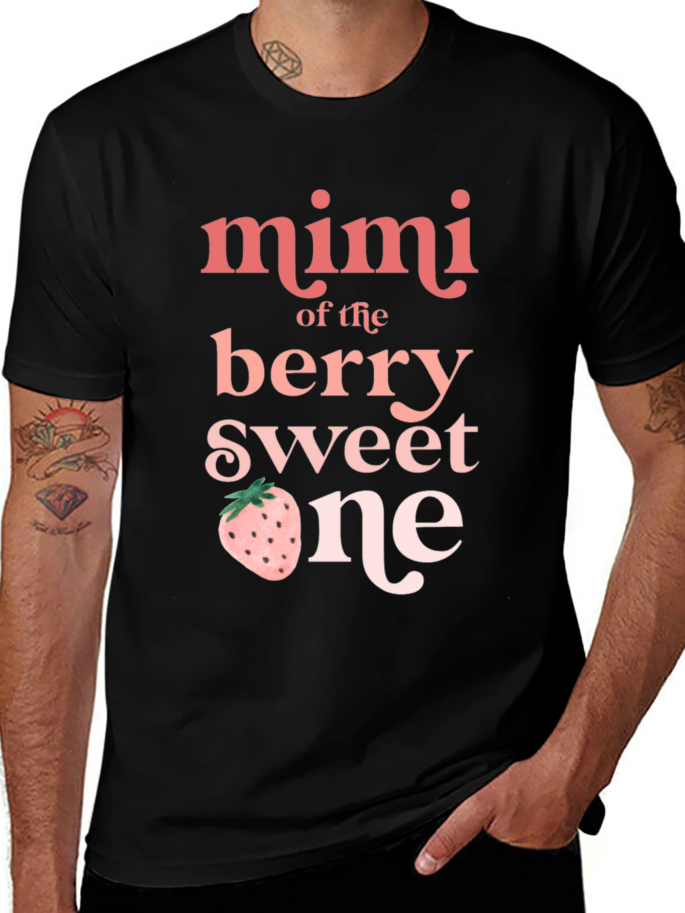 Variant 9 of Mimi of the Berry Sweet One Black T-Shirt