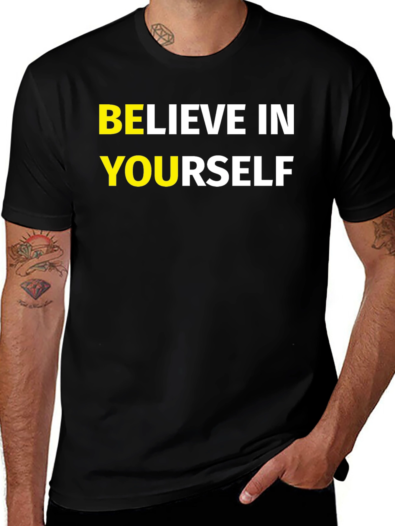 Variant 21 of Believe In Yourself Graphic Tee